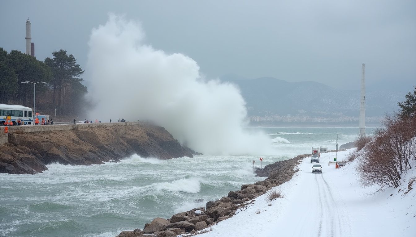 50 litres de pluja a Portbou en hores: així d'intensa és la tempesta al nord de Catalunya