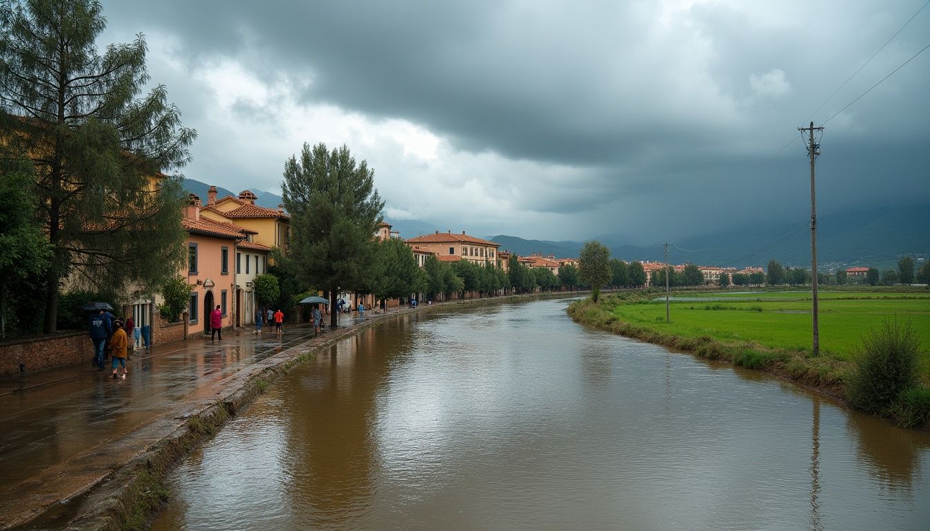 241,5 litres per m² a Portbou: el temporal Harry deixa una de les acumulacions més altes en anys