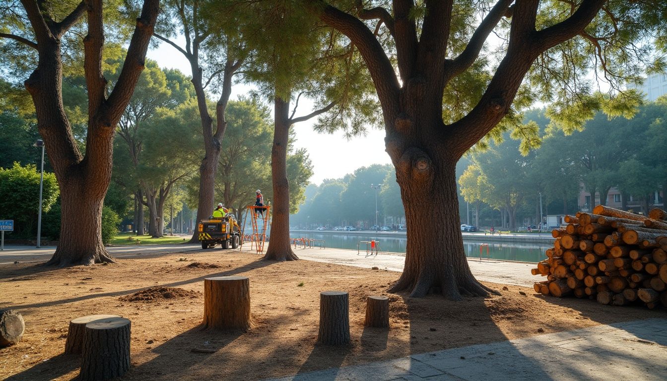 3 árboles más serían talados en la Devesa tras caídas por estrés hídrico y suelo compactado