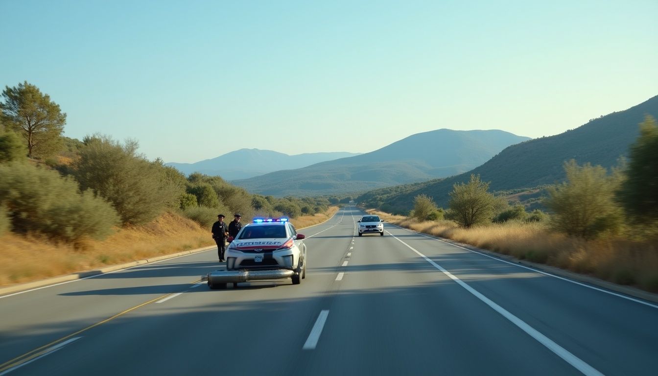 Detingut en circular a 233 km/h en una carretera limitada a 90 a l'Alt Empordà