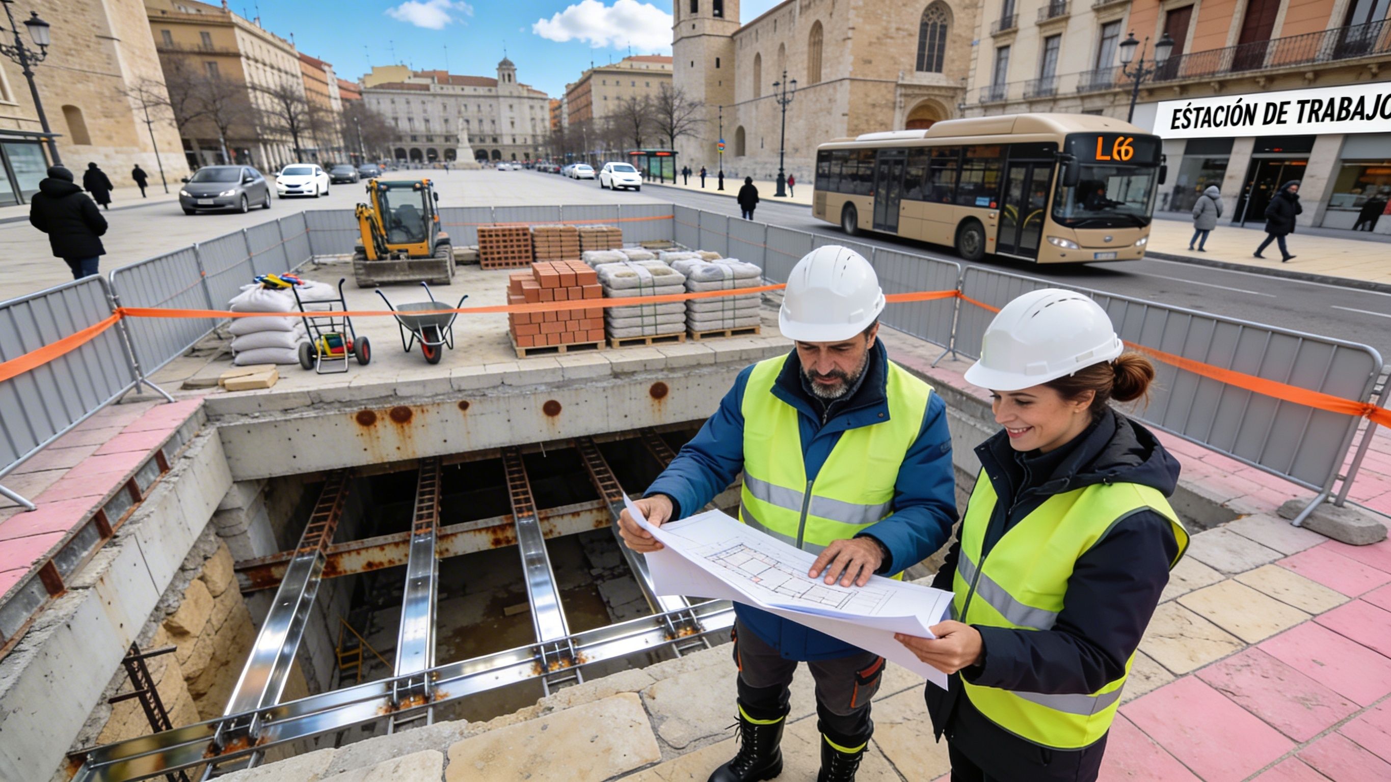 Girona reforça gairebé 100 bigues danyades a la plaça Catalunya (Girona) amb fins a 450.000 € Girona reforça gairebé 100 bigues danyades a la plaça Catalunya (Girona) amb fins a 450.000 €
