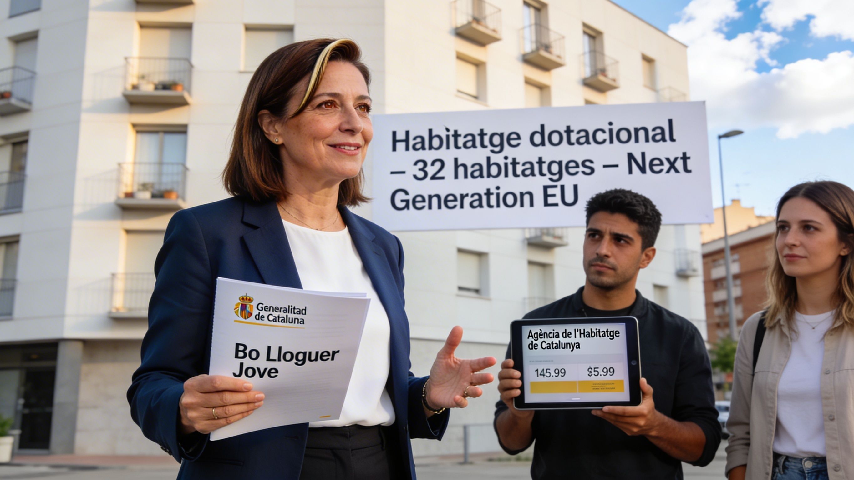 Bo Lloguer Jove: 250 € al mes durant 2 anys per a joves menors de 35 a Catalunya Bo Lloguer Jove: 250 € al mes durant 2 anys per a joves menors de 35 a Catalunya