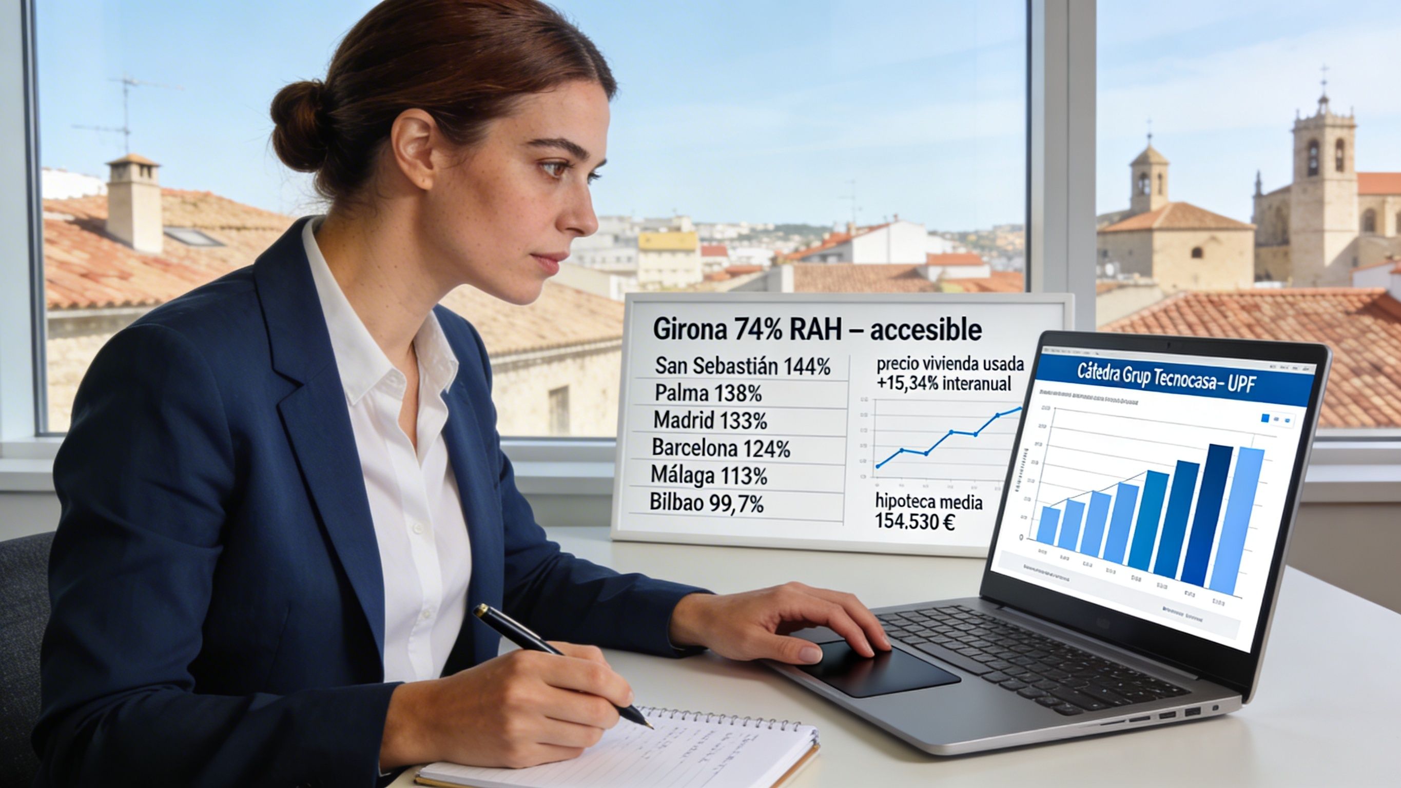 Girona passa d'una RAH del 147% el 2007 al 74%: què significa per a la teva hipoteca Girona passa d'una RAH del 147% el 2007 al 74%: què significa per a la teva hipoteca