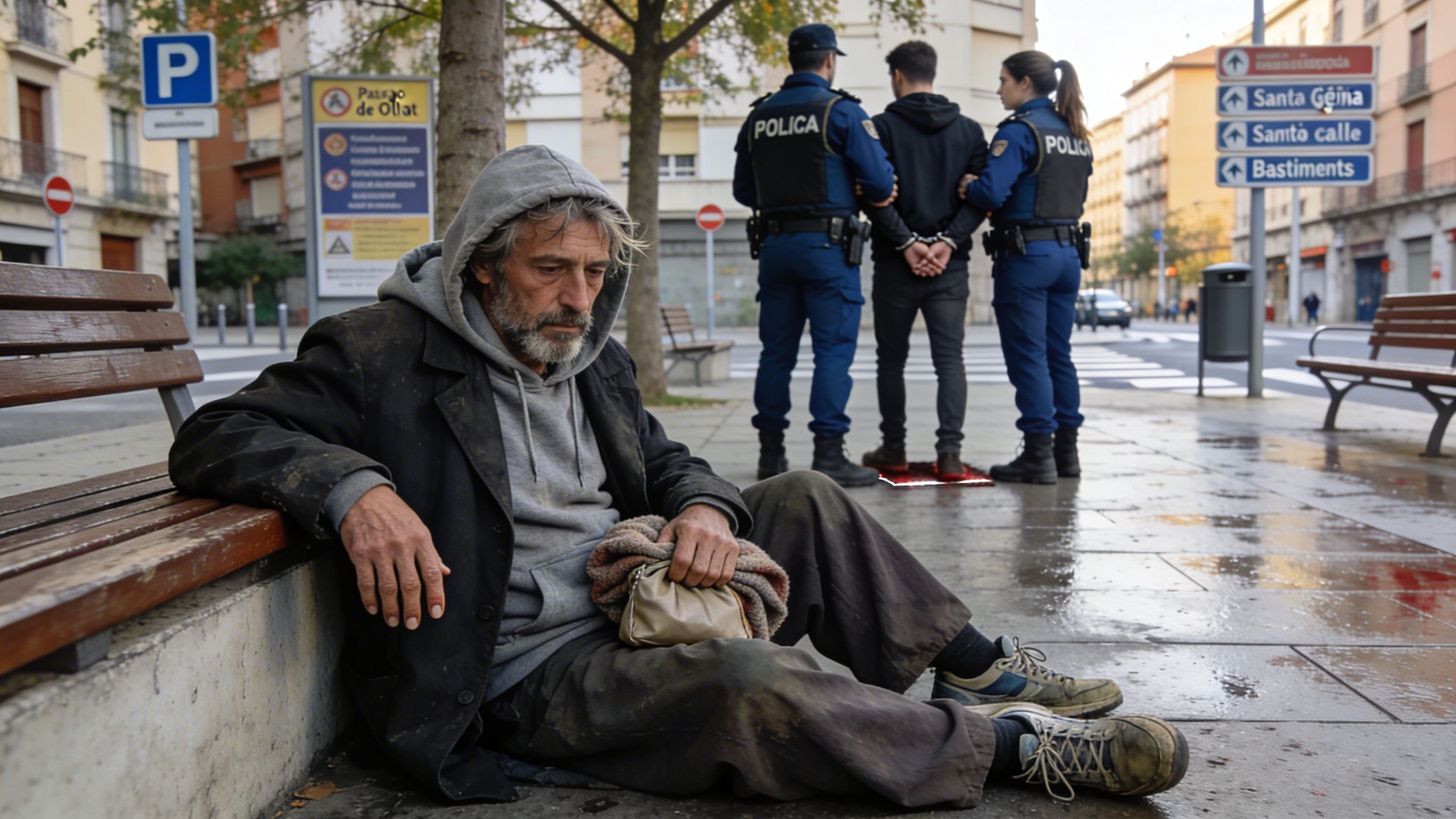 Detingut a Santa Eugènia per temptativa d'homicidi a una persona sense llar al passeig d'Olot Detingut a Santa Eugènia per temptativa d'homicidi a una persona sense llar al passeig d'Olot