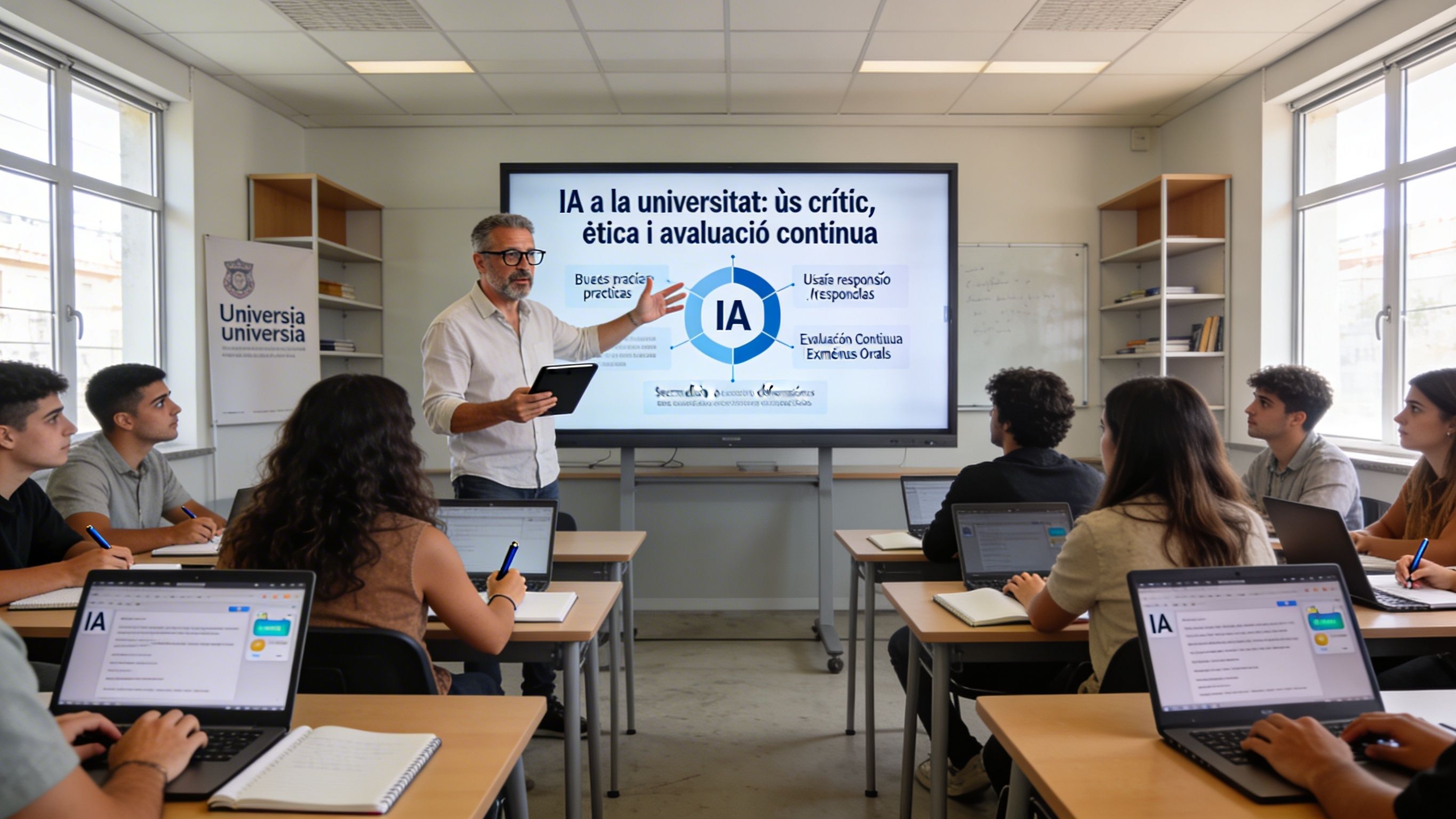De síntesi a problemes reals: així han canviat els exàmens amb la IA a la UPF De síntesi a problemes reals: així han canviat els exàmens amb la IA a la UPF
