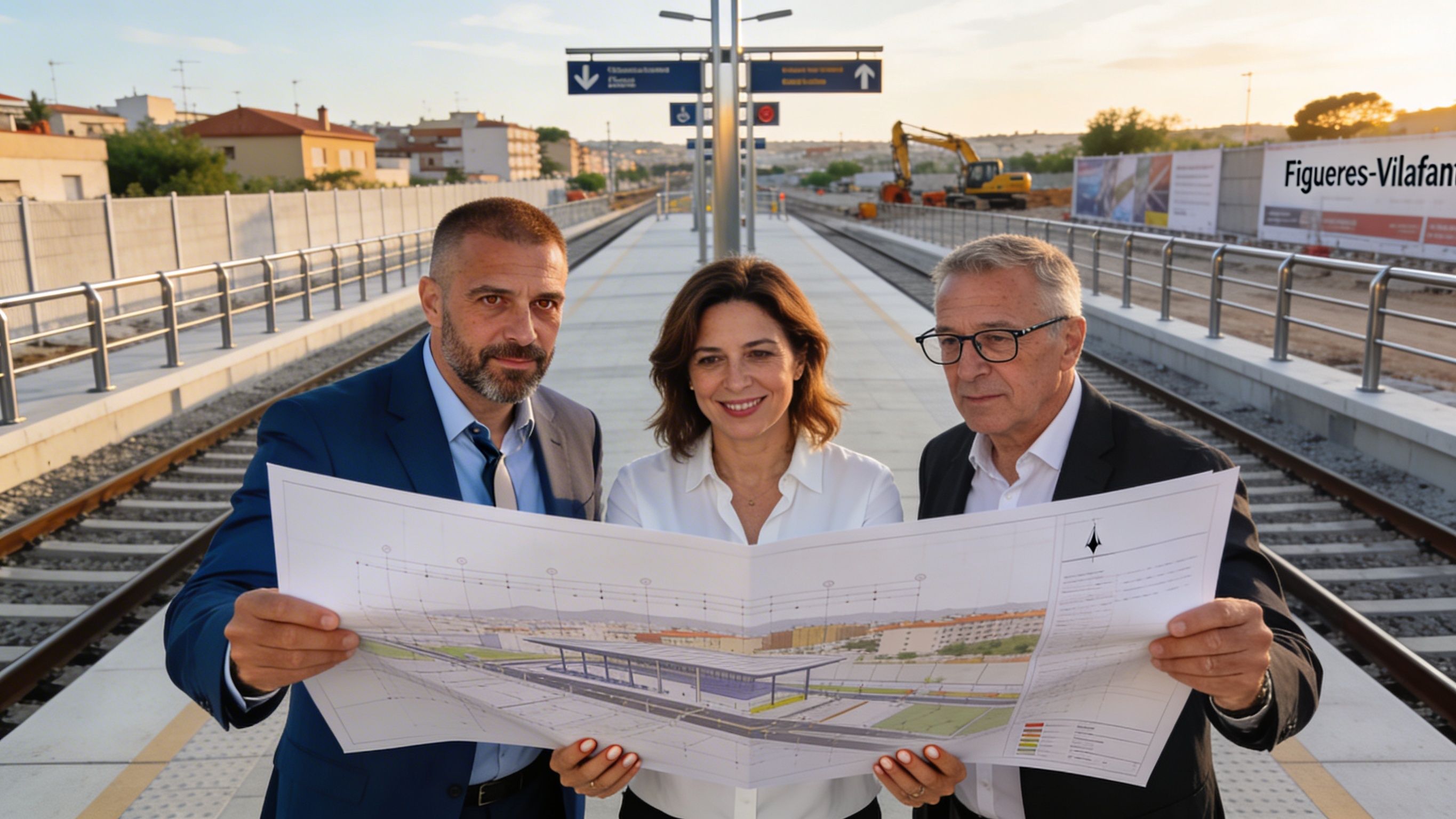 Figueres-Vilafant: 150 milions per a una "gran transformació" urbana i ferroviària