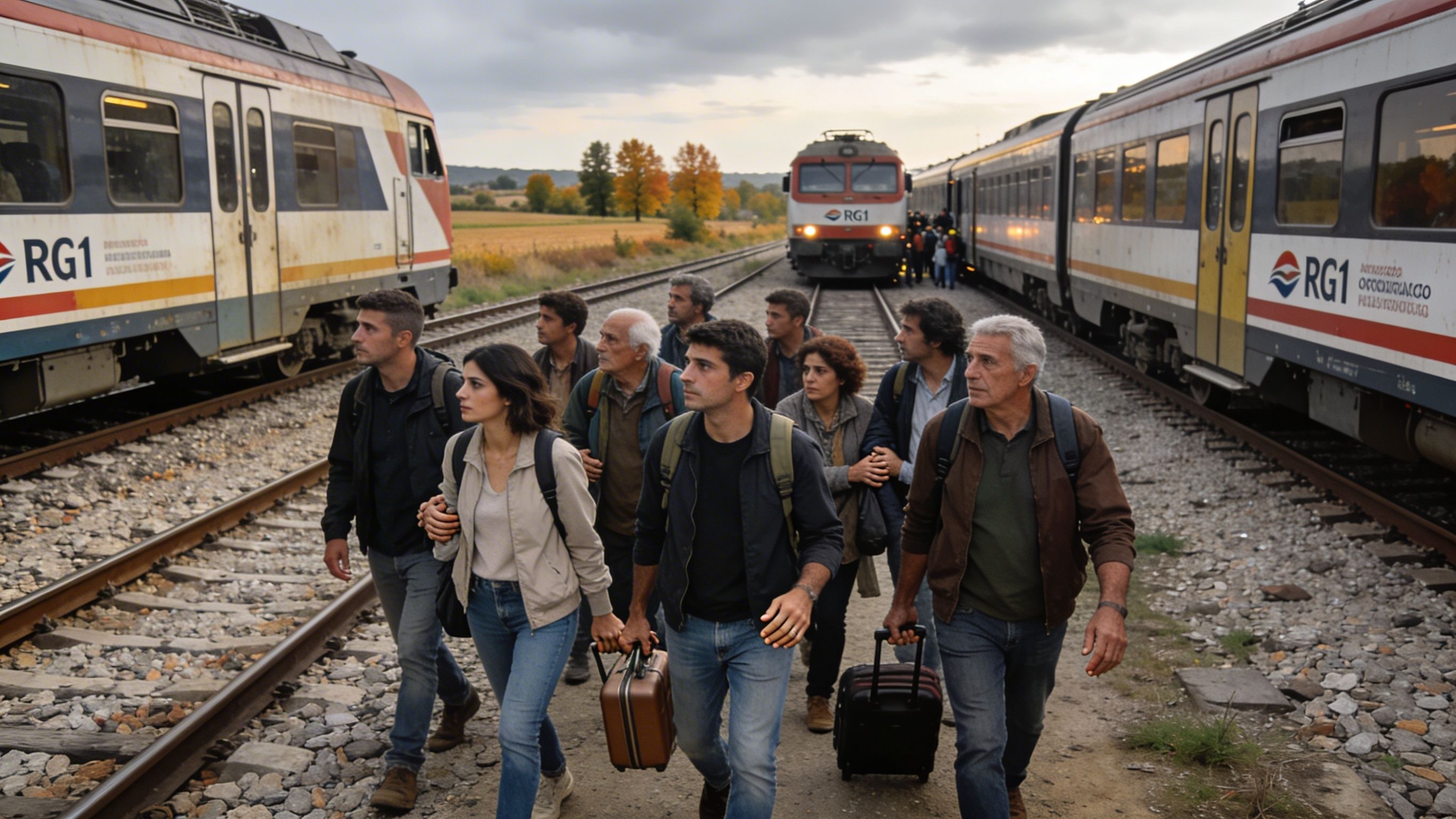 Un tren amb 50 passatgers es queda aturat entre Portbou i Figueres i obliga a evacuar el comboi Un tren amb 50 passatgers es queda aturat entre Portbou i Figueres i obliga a evacuar el comboi