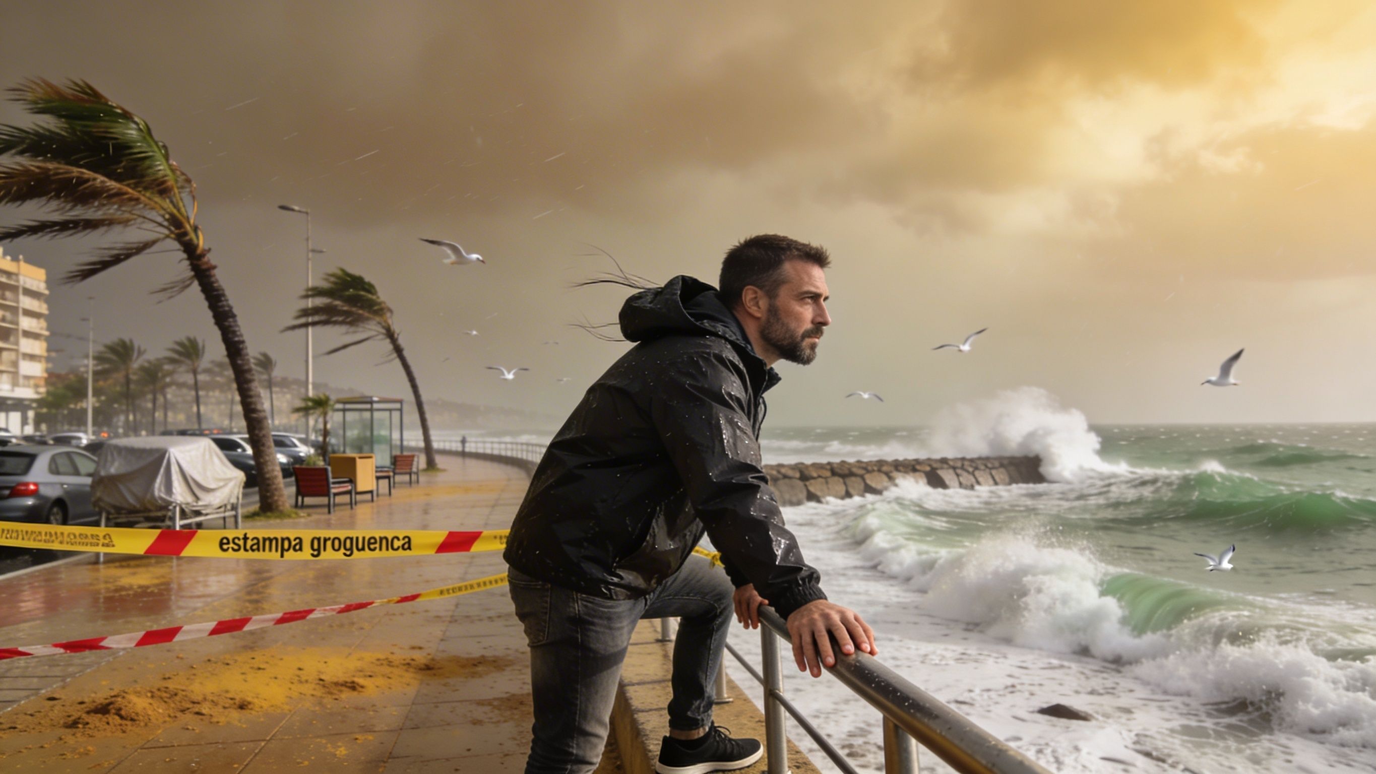 Ratxes de vent de fins a 72 km/h i onades de 2,5 m: així serà l'episodi a la costa catalana