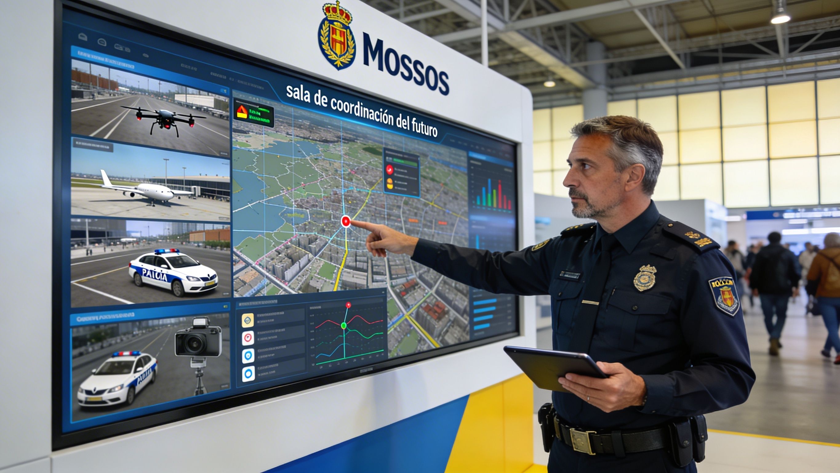 Mossos usaran IA per vigilar en temps real incidents i emergències a tot Catalunya