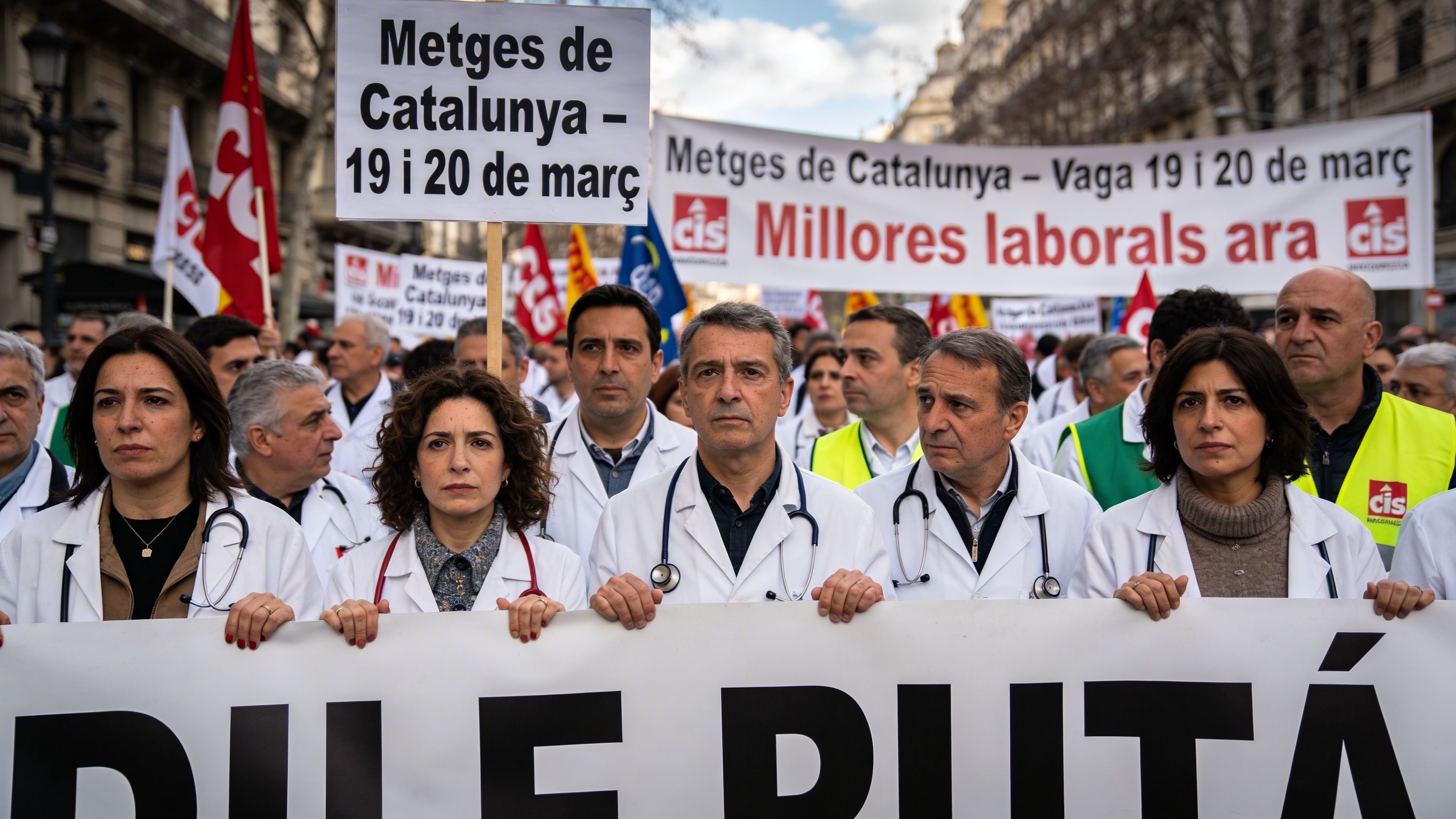 Nou dies de vaga mèdica a Catalunya des de l'octubre: què reclamen exactament els facultatius