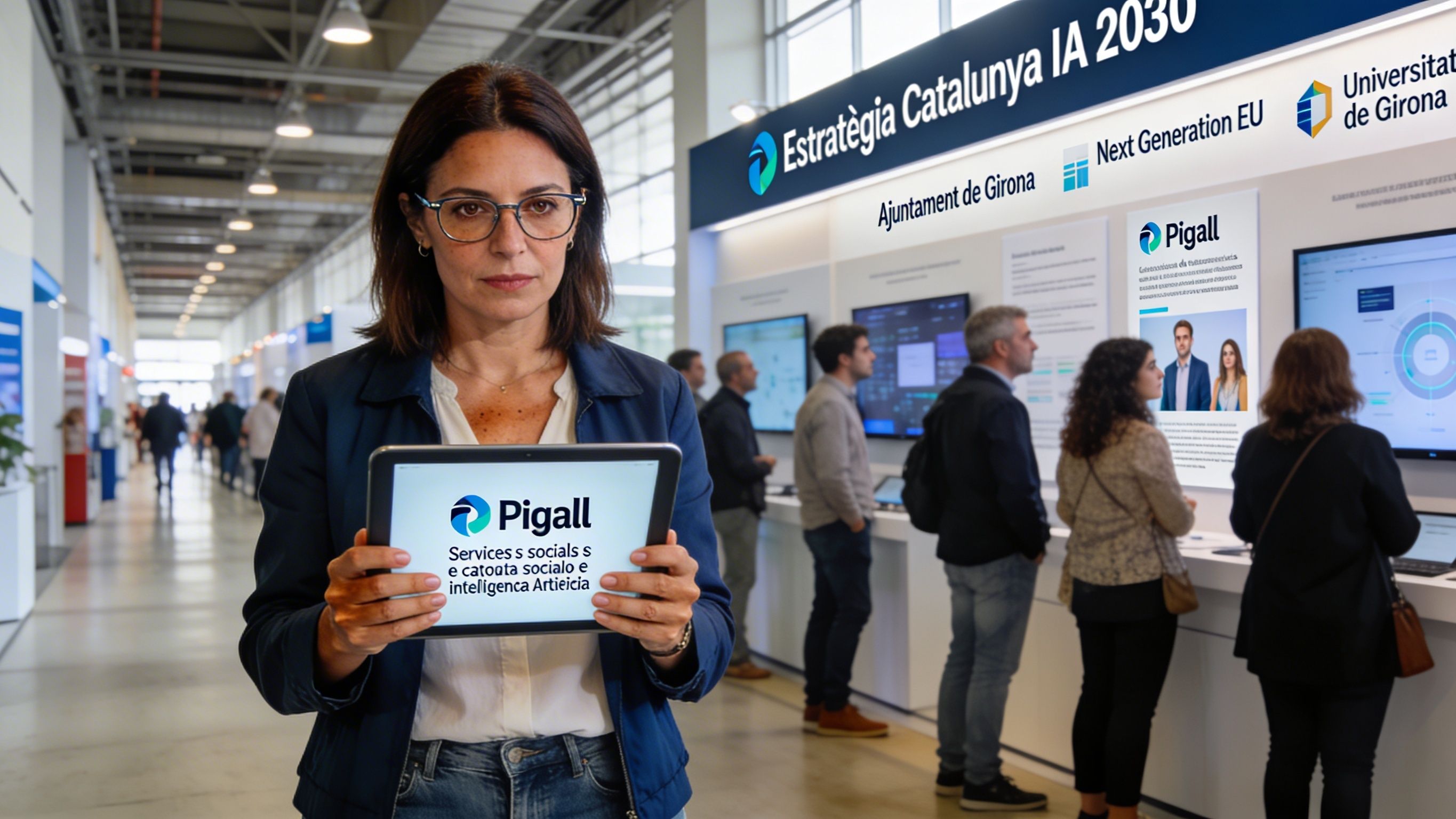 Girona porta Pigall al MWC: IA per optimitzar la gestió de Serveis Socials