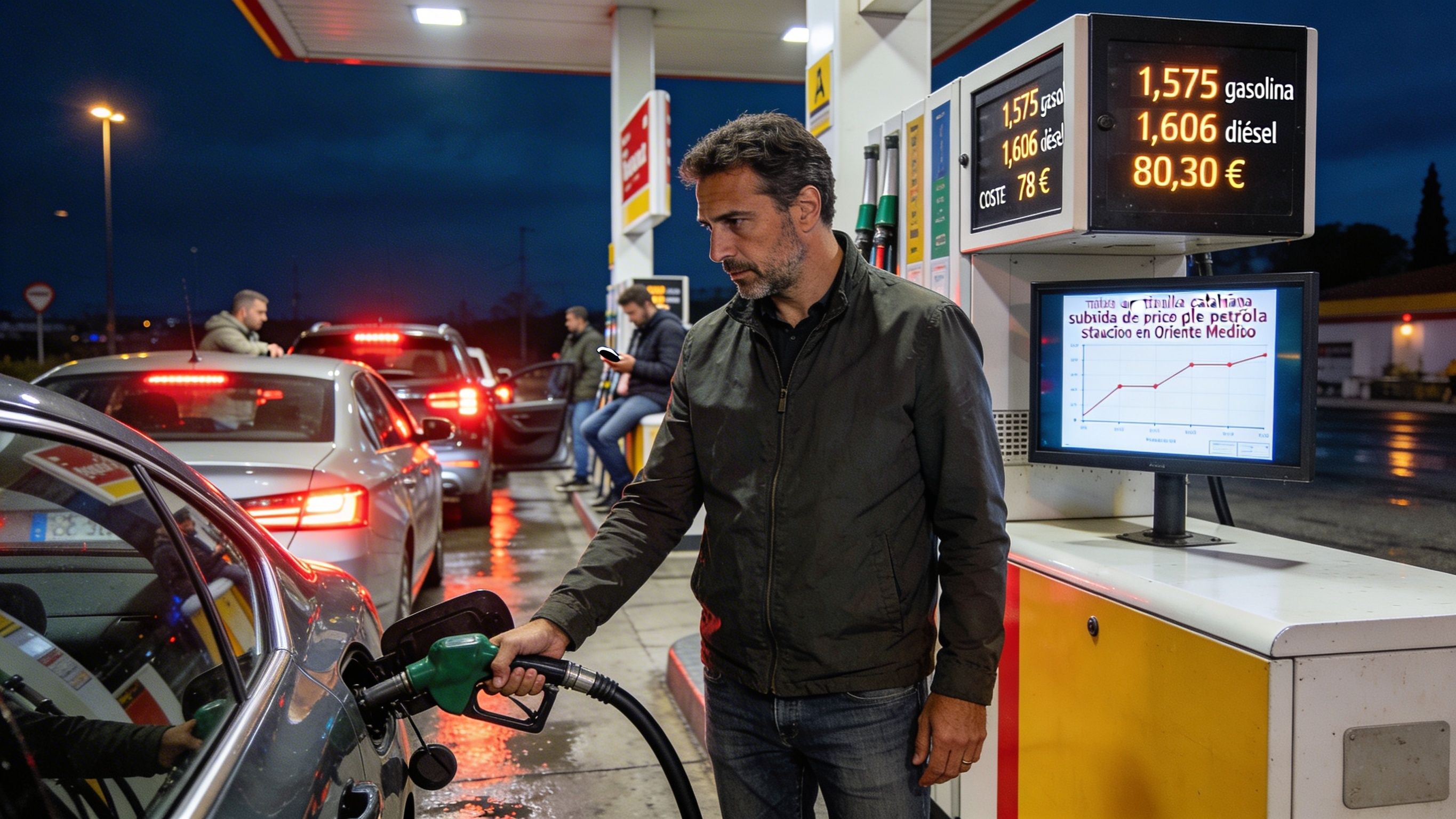 A Girona, el dièsel puja 13 cèntims en 5 dies: omplir el dipòsit ja costa 80,30 €