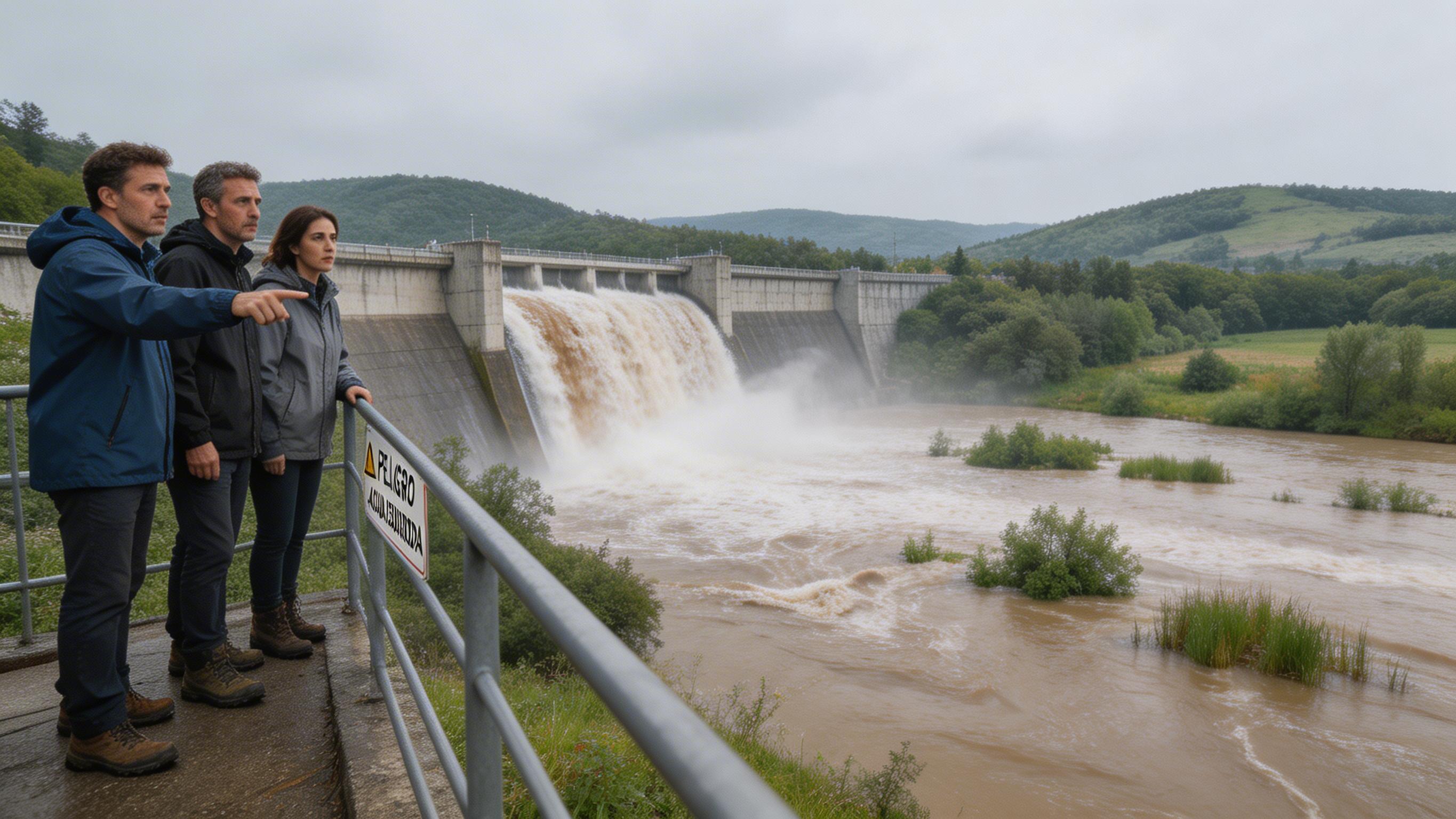 Susqueda al 102%: el pantà desborda la seva presa i dispara el cabal del Ter a 208 m³/s Susqueda al 102%: el pantà desborda la seva presa i dispara el cabal del Ter a 208 m³/s