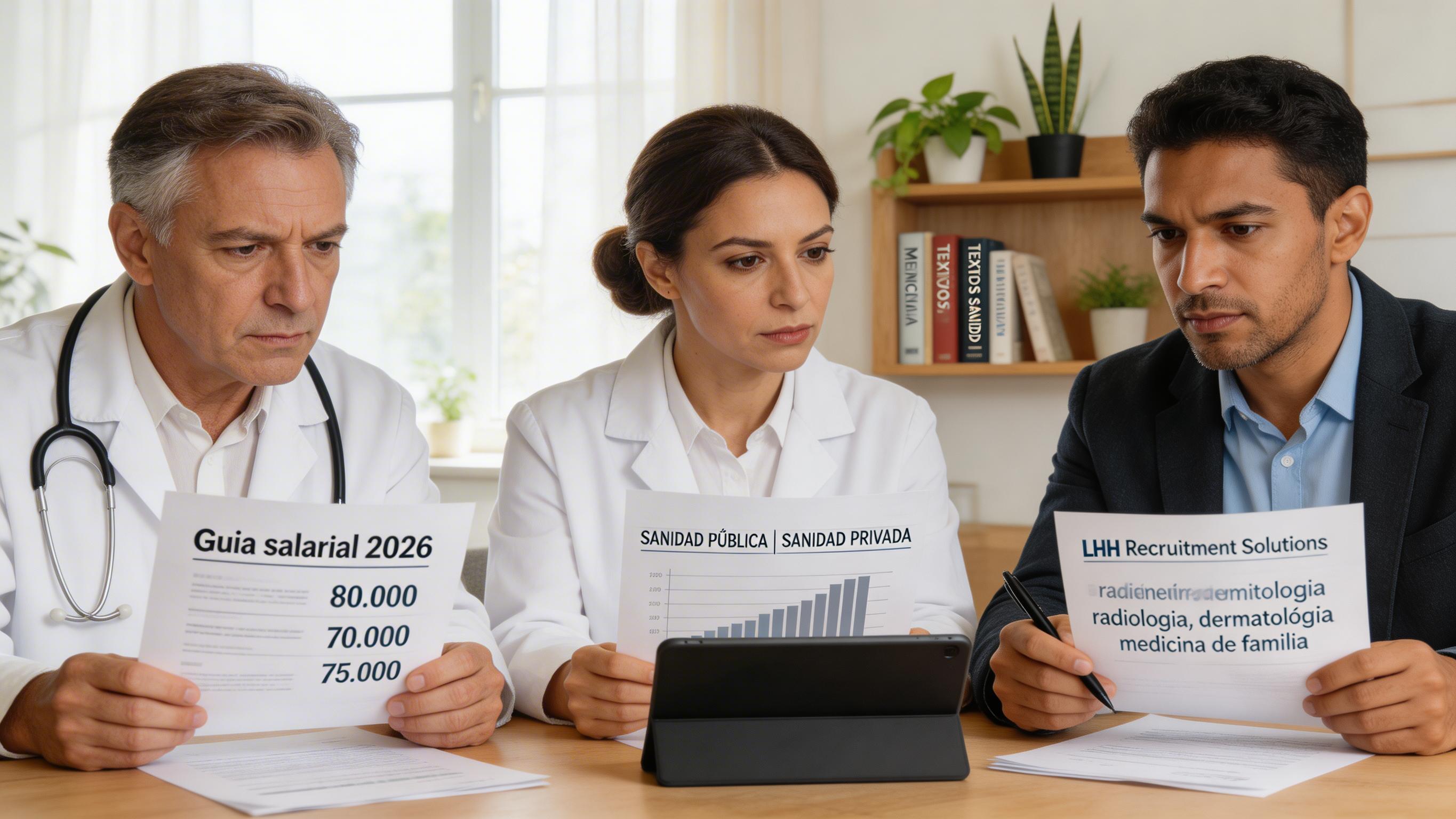 Dermatòlegs i radiòlegs a Catalunya: fins a 80.000 € l'any, el sostre salarial mèdic