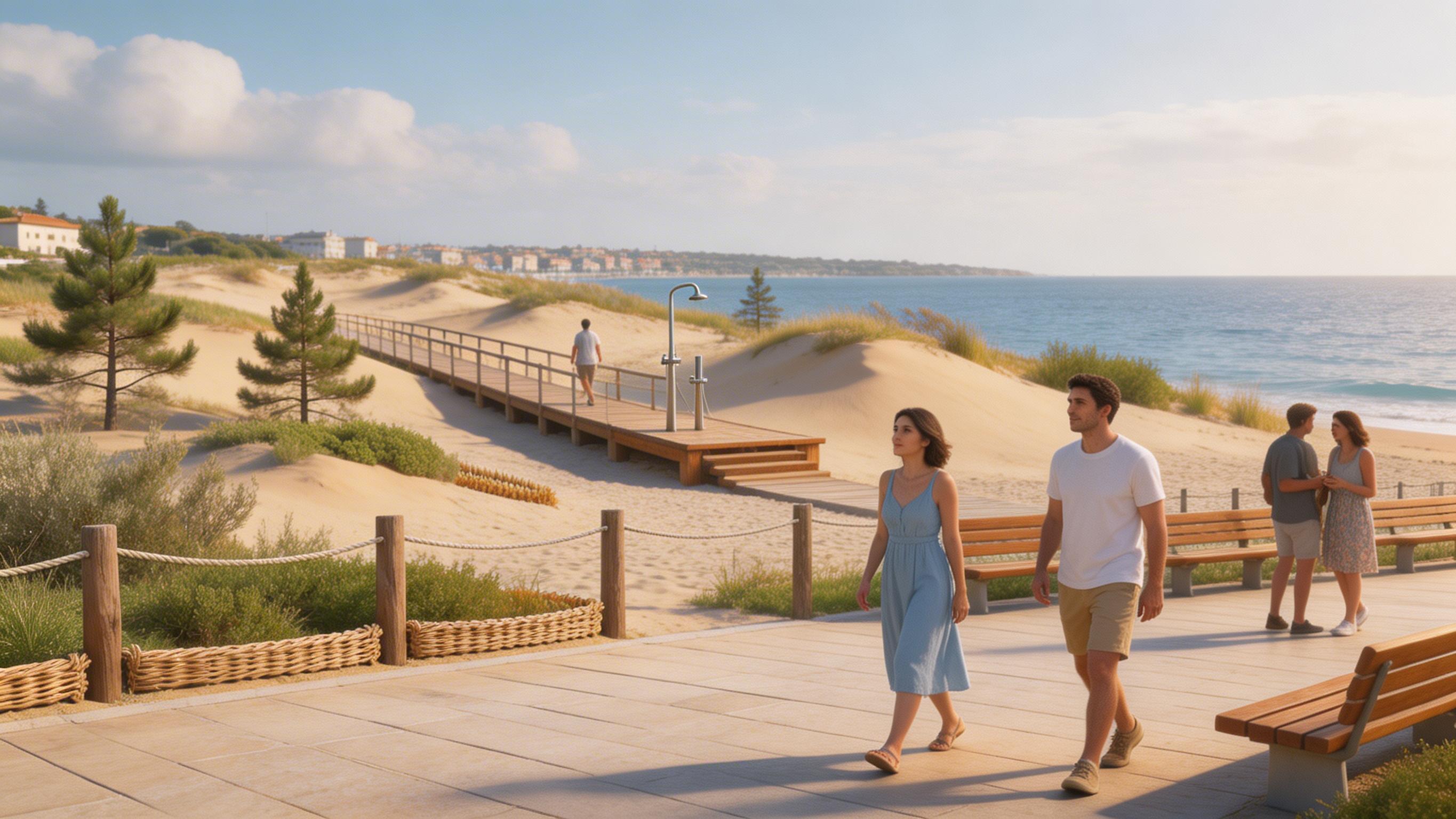 Palamós inverteix 1.571.225 € per convertir un antic pàrquing en sistema dunar