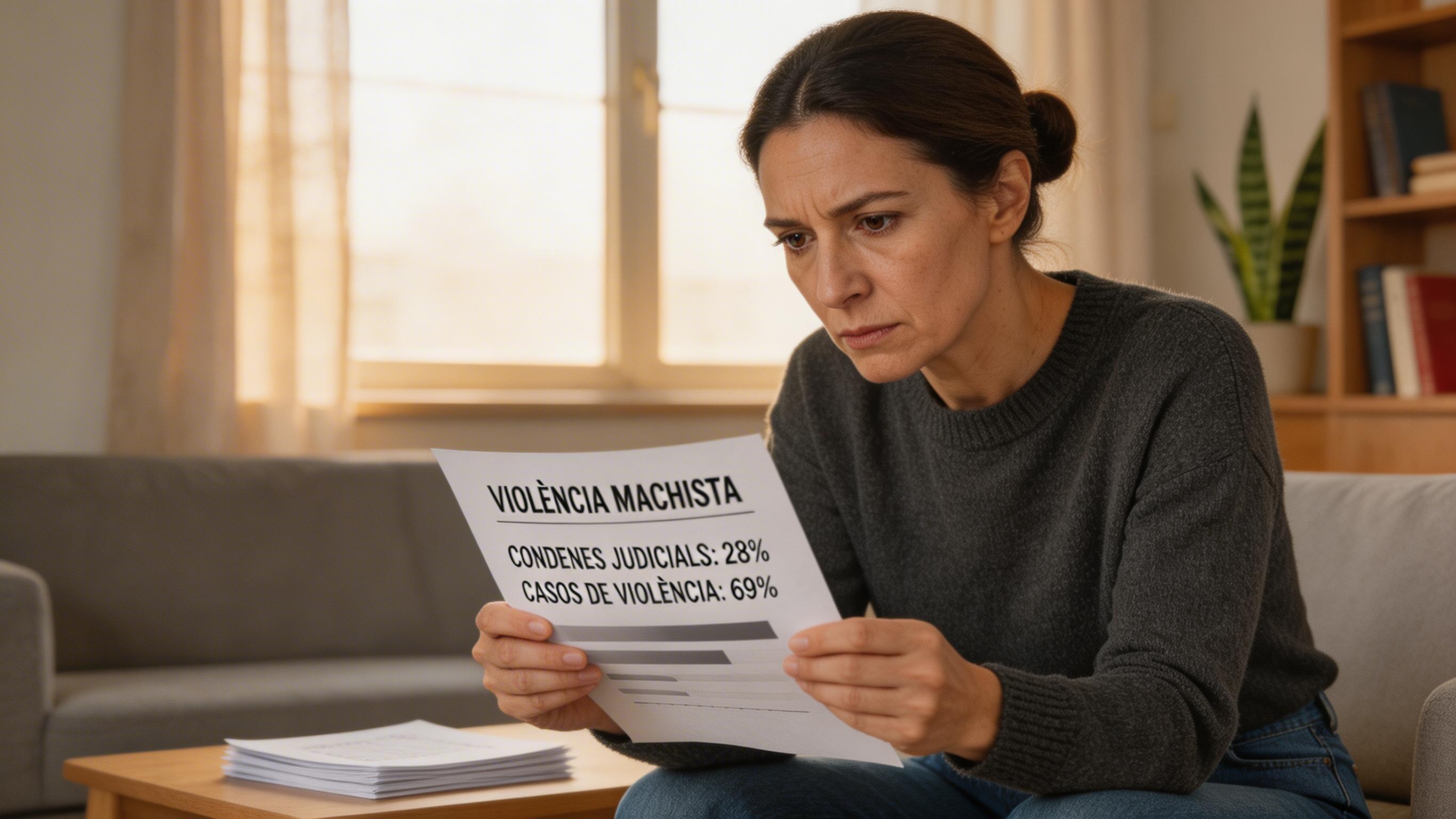 Vuit de cada deu acusats de violència masclista a Girona acaben condemnats