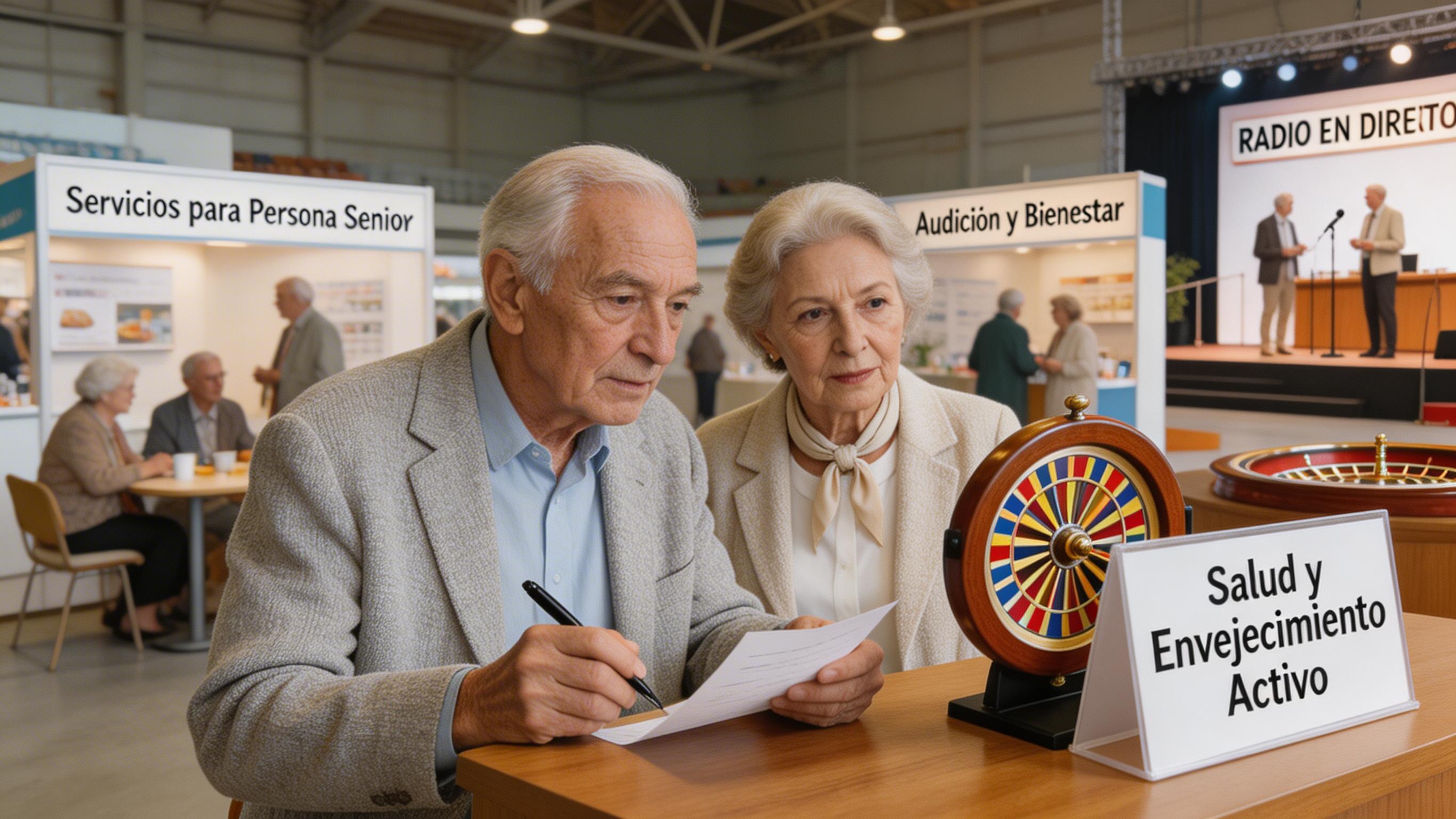 Més de 10.000 gent gran a la Fira Sènior: premis segurs a canvi de dades personals