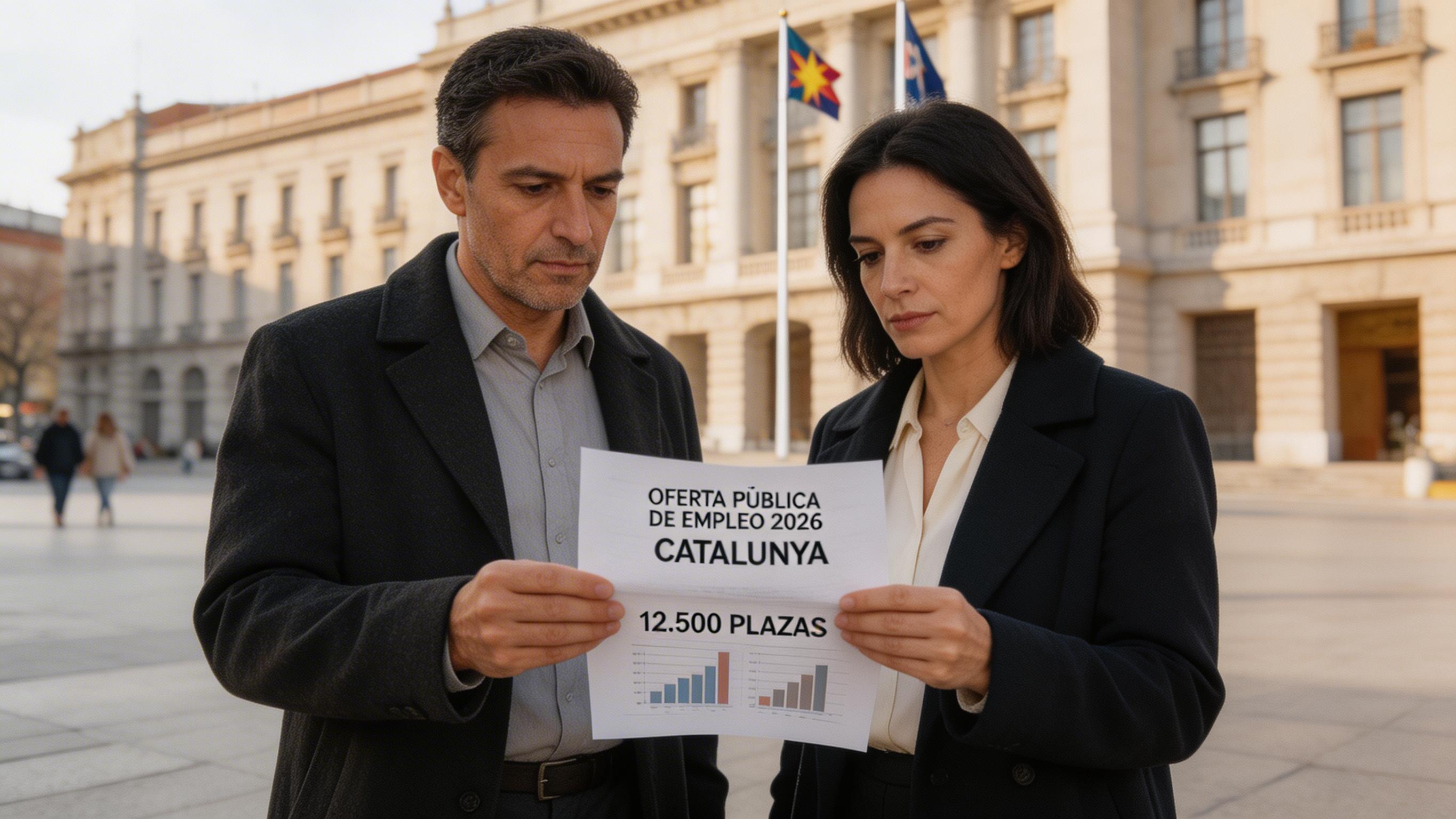 8.474 nuevas plazas públicas en Cataluña: así se distribuyen por sectores clave