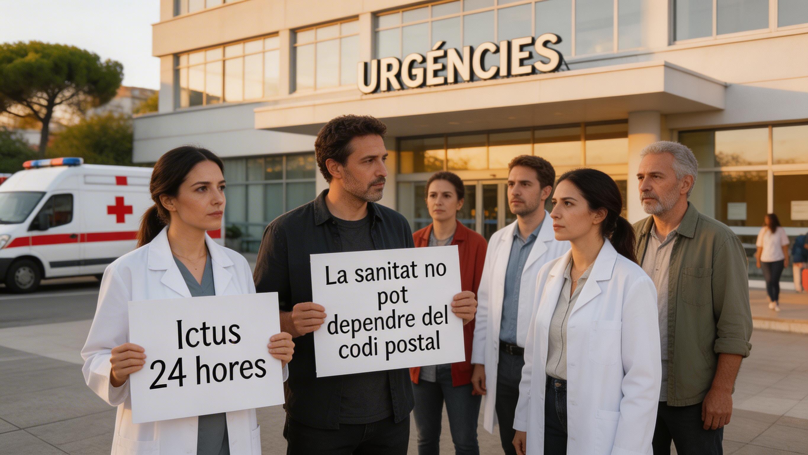 En Lleida, solo hay atención para ictus graves de 9 a 14 horas, de lunes a viernes