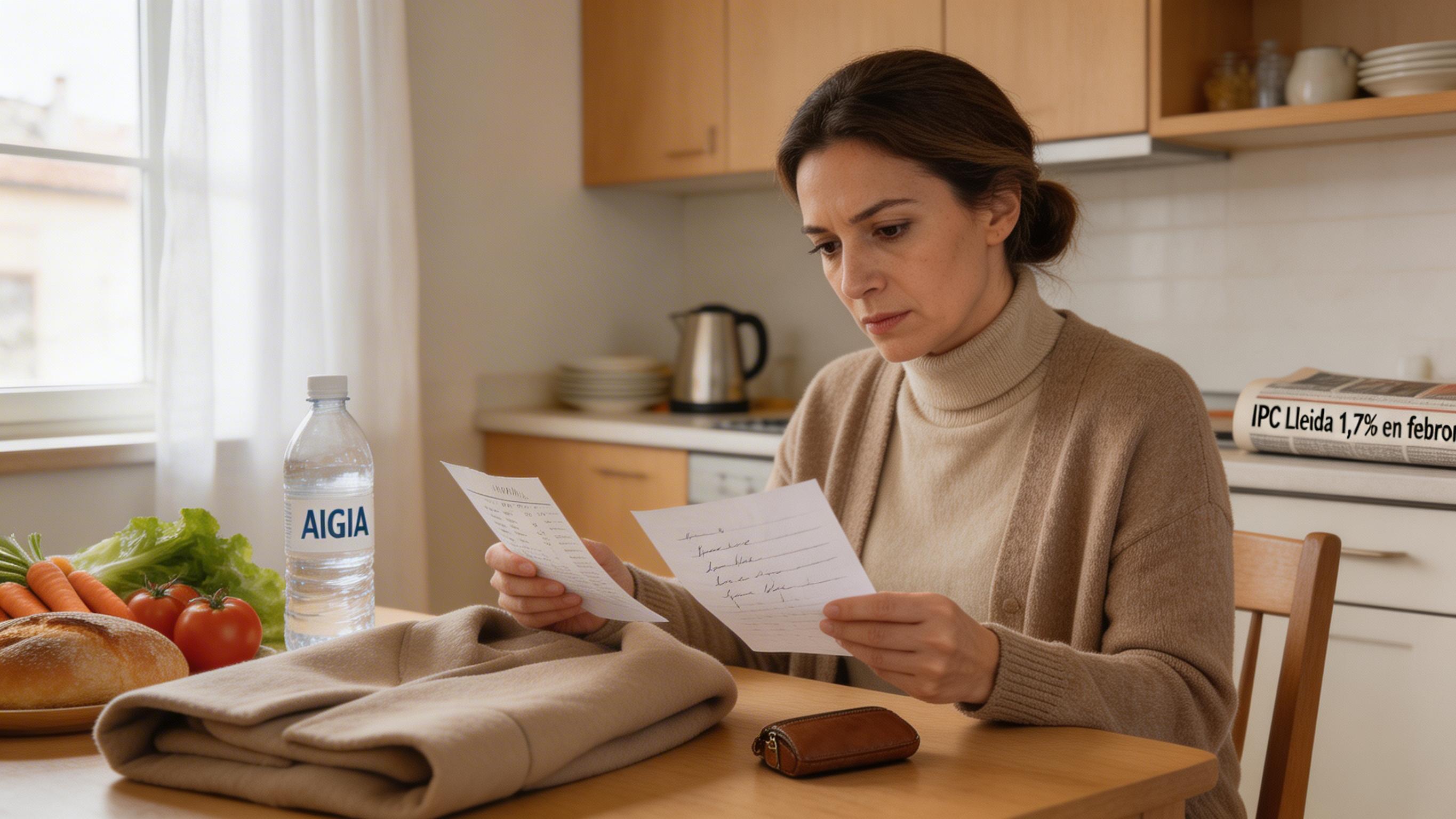 L'IPC a Lleida puja a l'1,7%, una dècima més que al gener L'IPC a Lleida puja a l'1,7%, una dècima més que al gener
