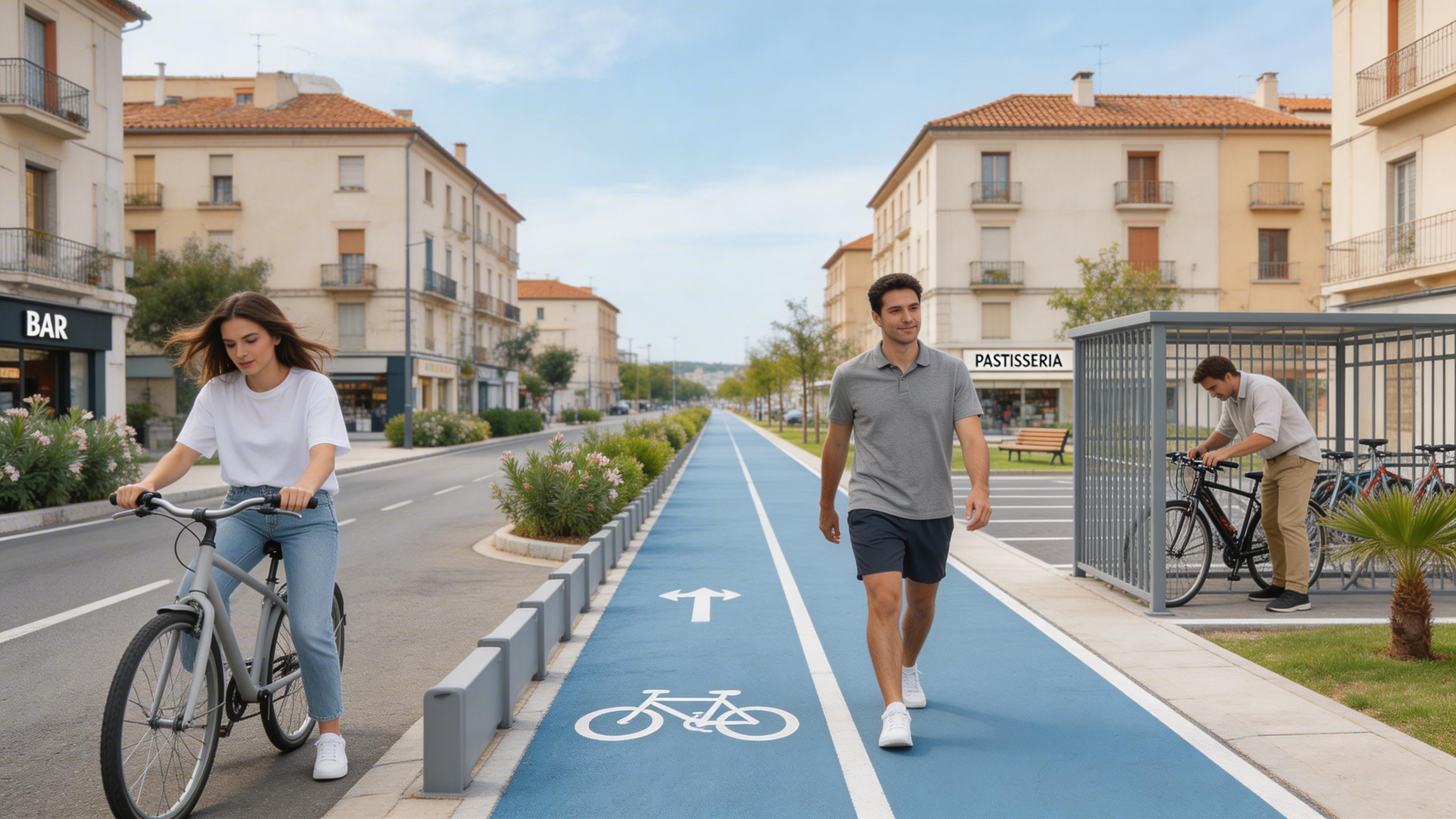 900.000 euros per a la primera fase de l'ampliació ciclable a Salt