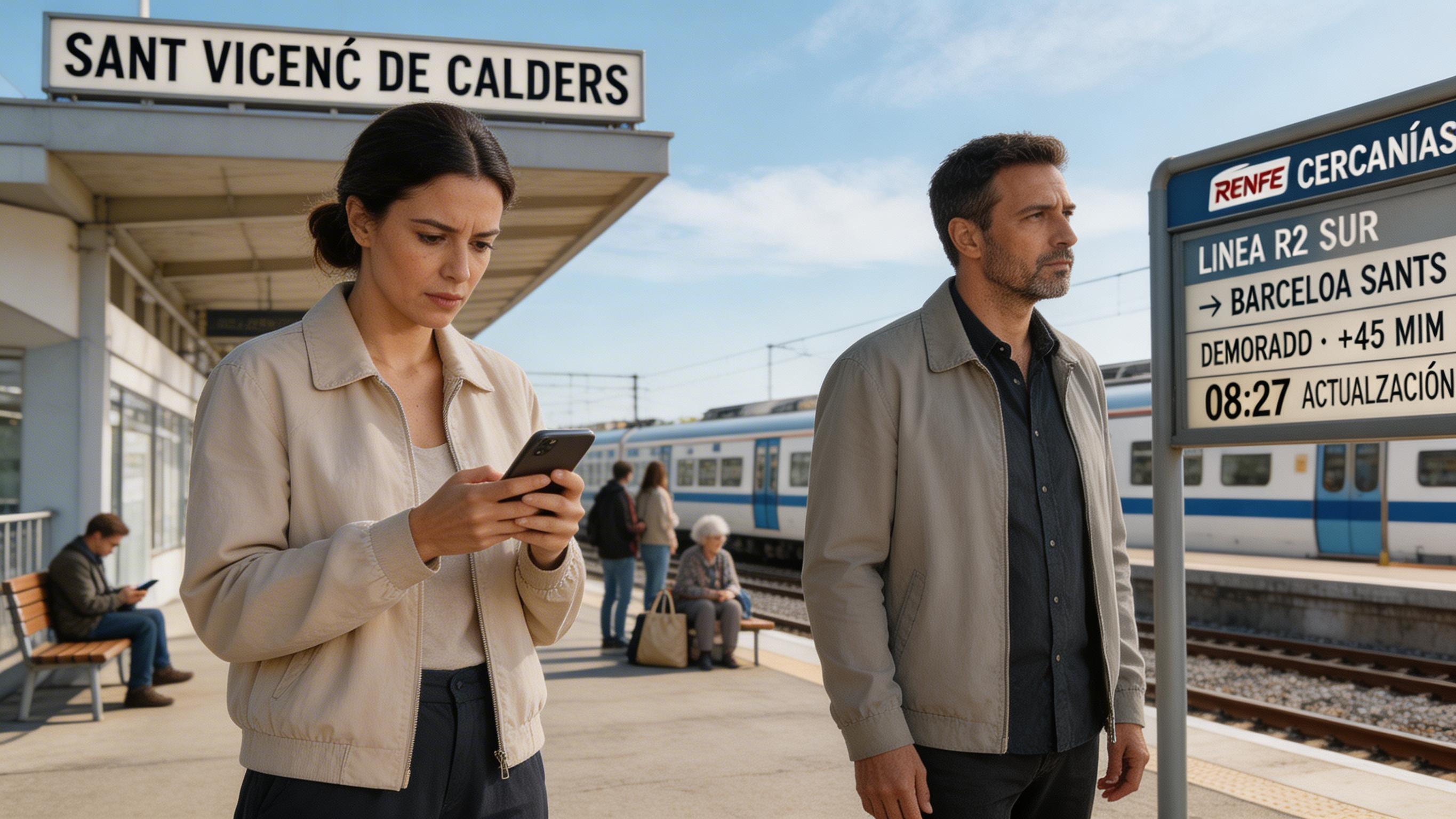 40 minuts esperant sense informació: així va començar el caos a l'R4 del Garraf 40 minuts esperant sense informació: així va començar el caos a l'R4 del Garraf