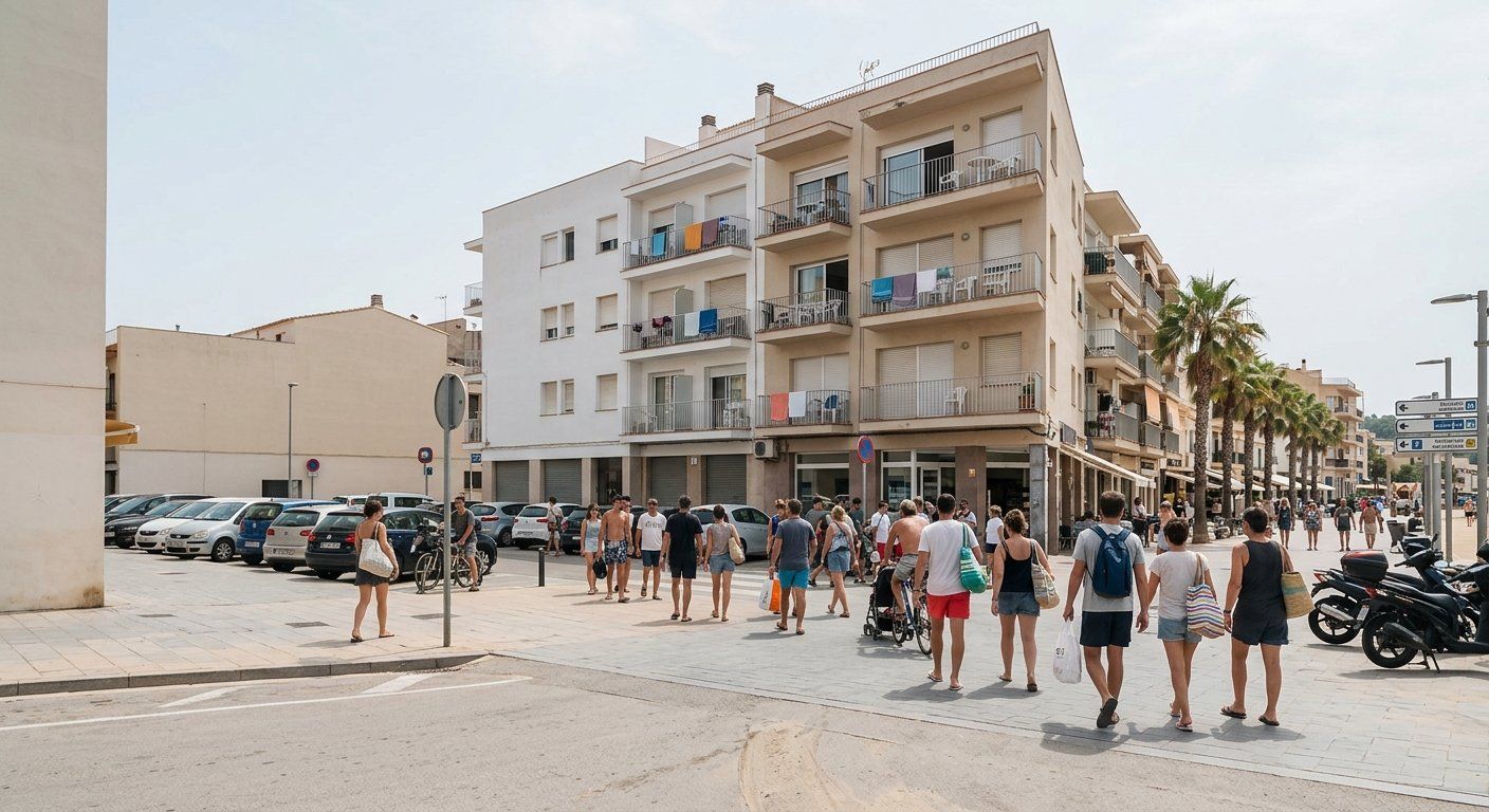 En verano, Pals alcanzó 10.718 personas ETCA: más de cuatro veces su población empadronada