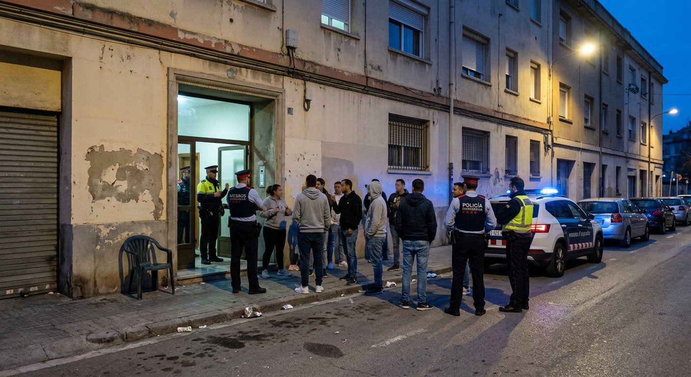 un cuchillo y diez personas implicadas en una pele 2026 04 02 06 07 13