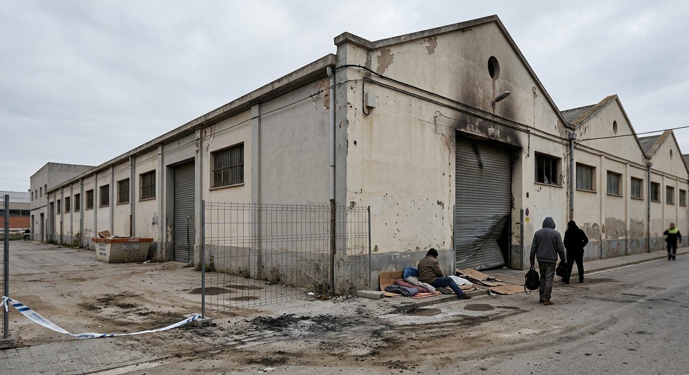 25 personas sin hogar viven en la antigua fabrica  2026 04 11 06 04 31