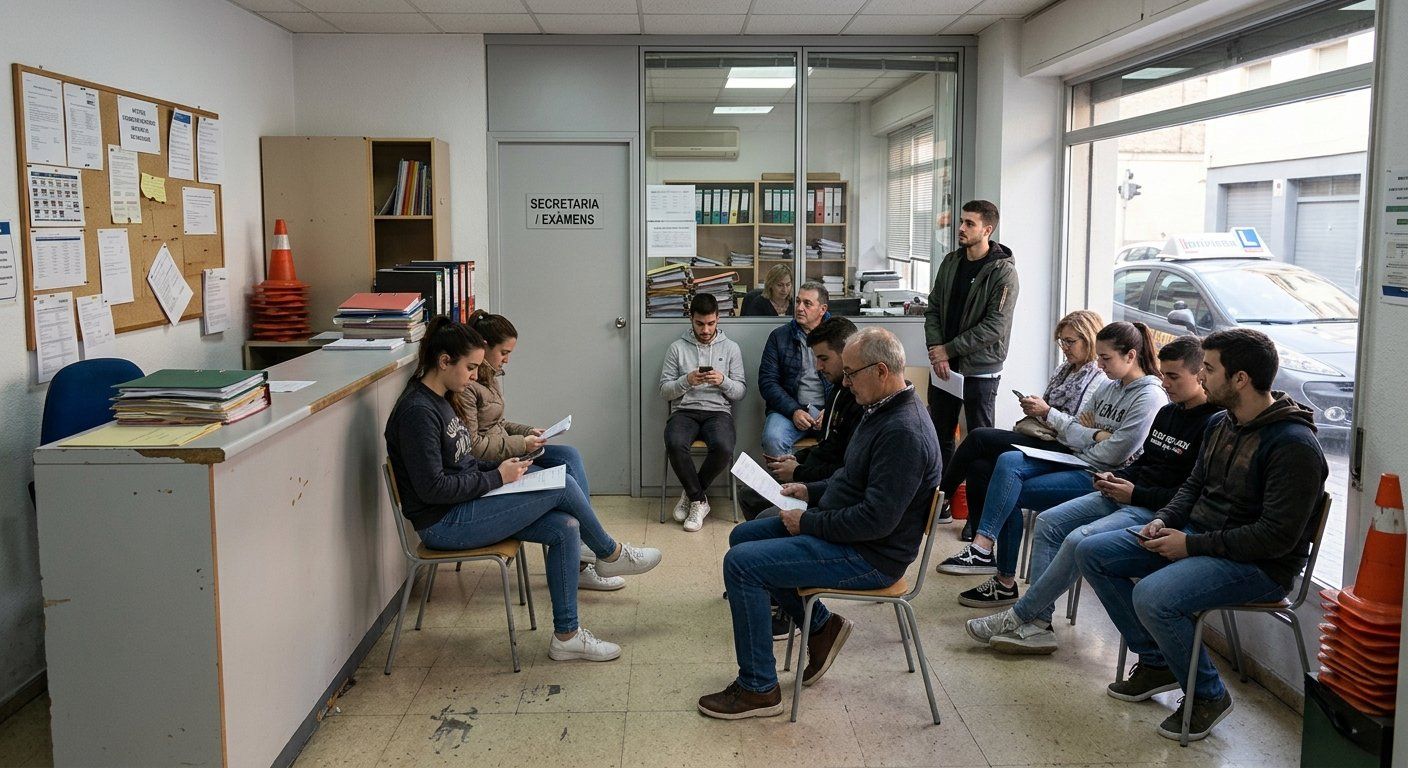 5000 alumnos esperan en lleida el examen practico  2026 04 17 08 12 01