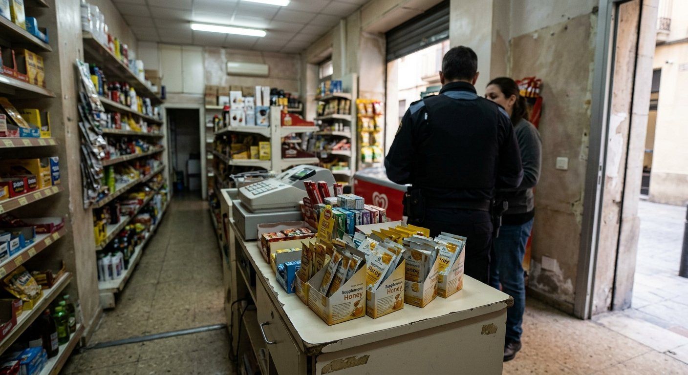 la guardia civil intervino 246 sobres de miel con  2026 04 22 02 10 08