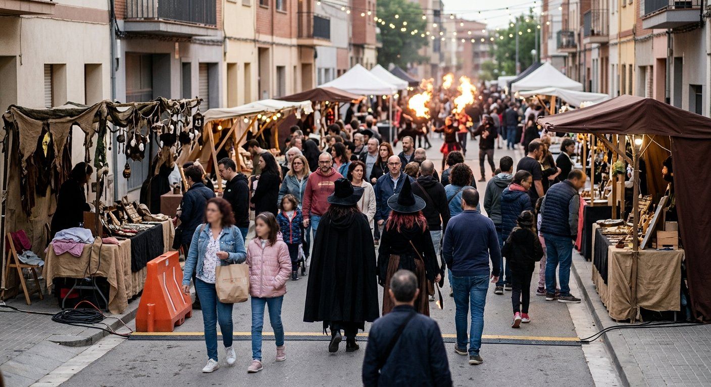 Walpurgis crece en Sant Pere Nord: de 3 a 4 días y más de 120 puestos en Terrassa