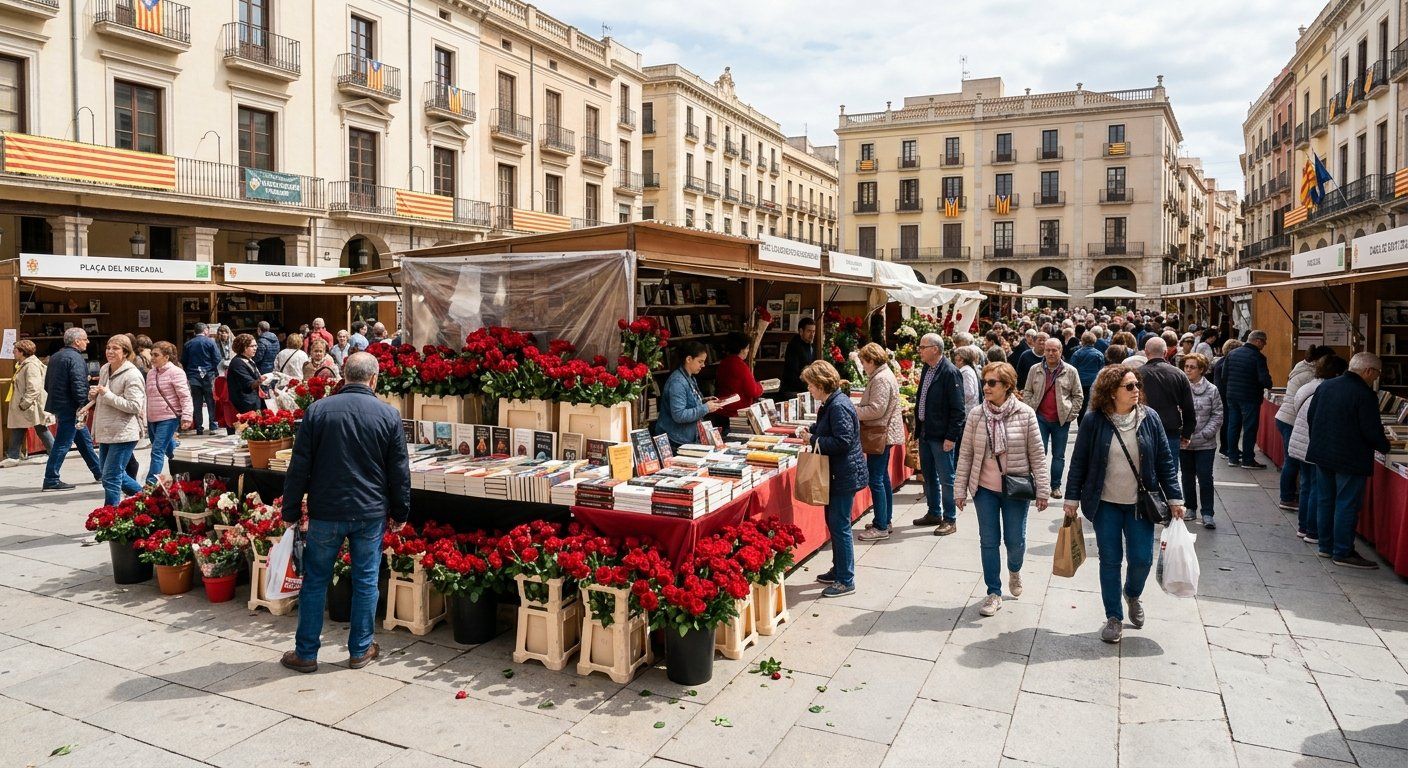 sant jordi instala 102 puestos en reus y convierte 2026 04 24 01 21 56