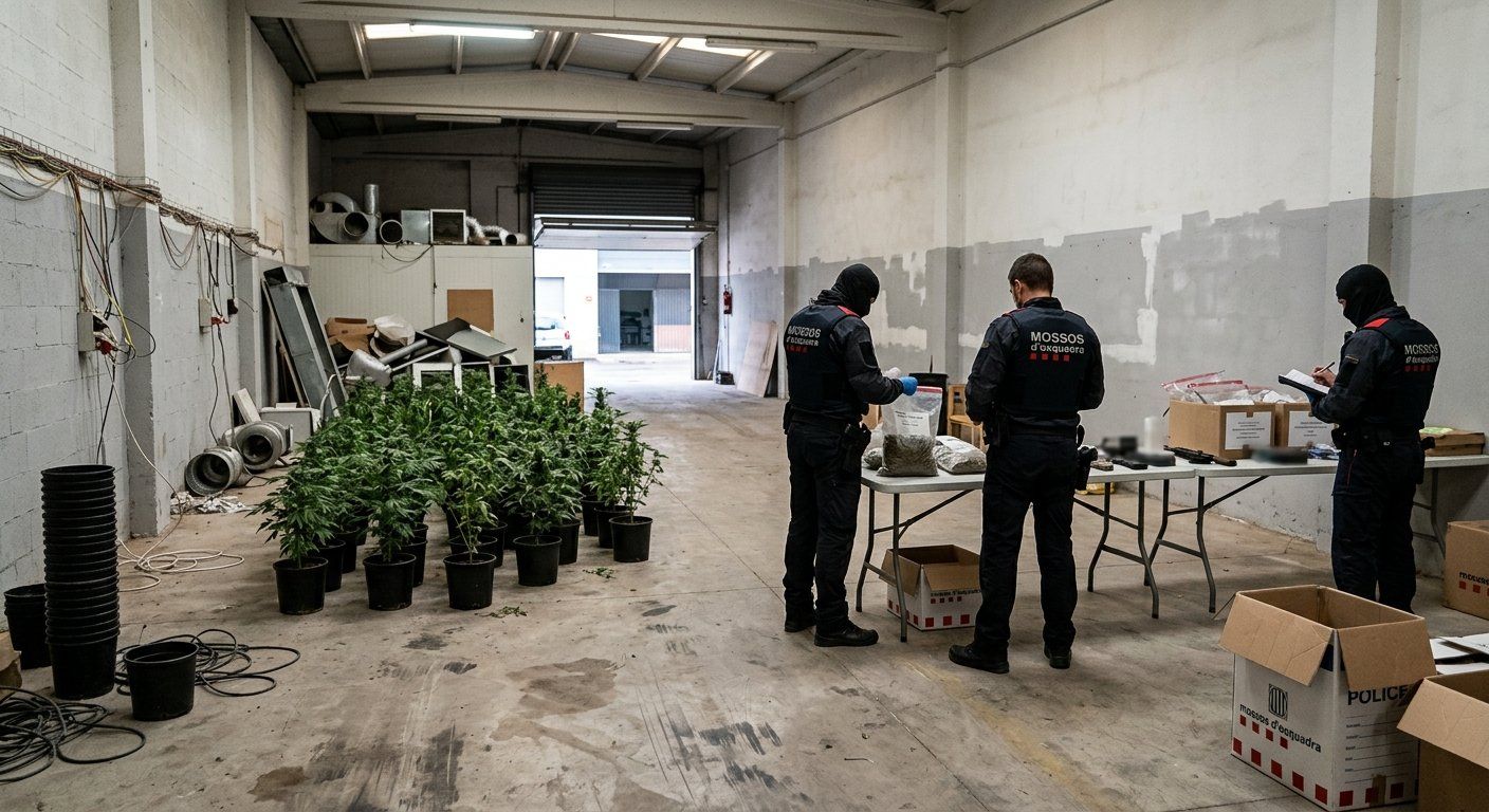 los mossos detienen a 12 personas y hallan 1300 pl 2026 04 26 08 06 06