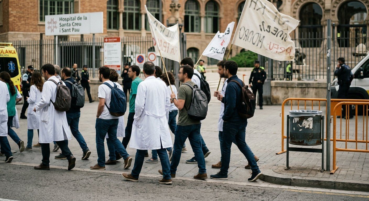 decima huelga medica en cataluna paro de 24 horas  2026 04 27 02 05 11