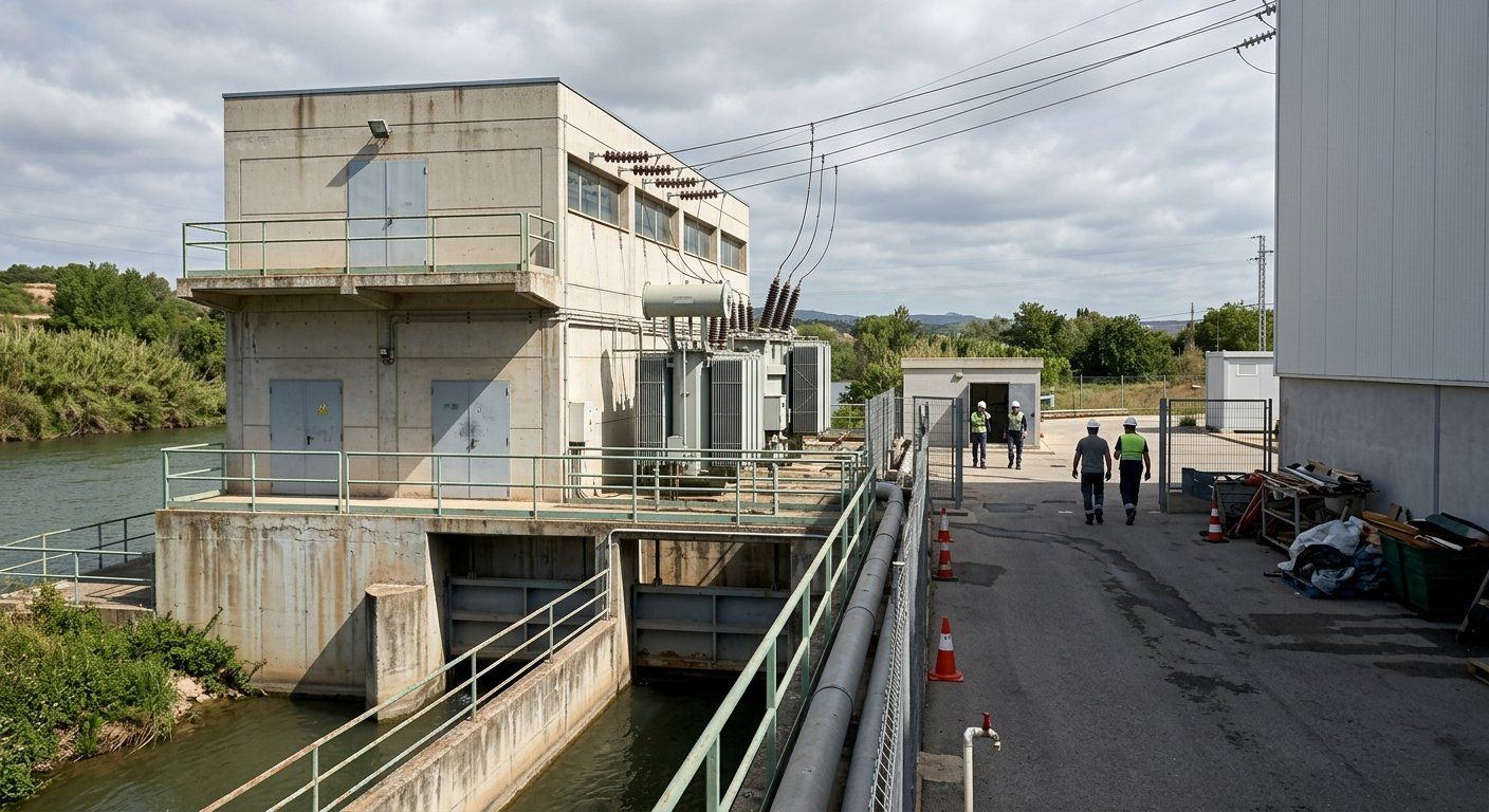 Solo 3 de 47 hidroeléctricas estratégicas de Lleida pueden autoarrancar