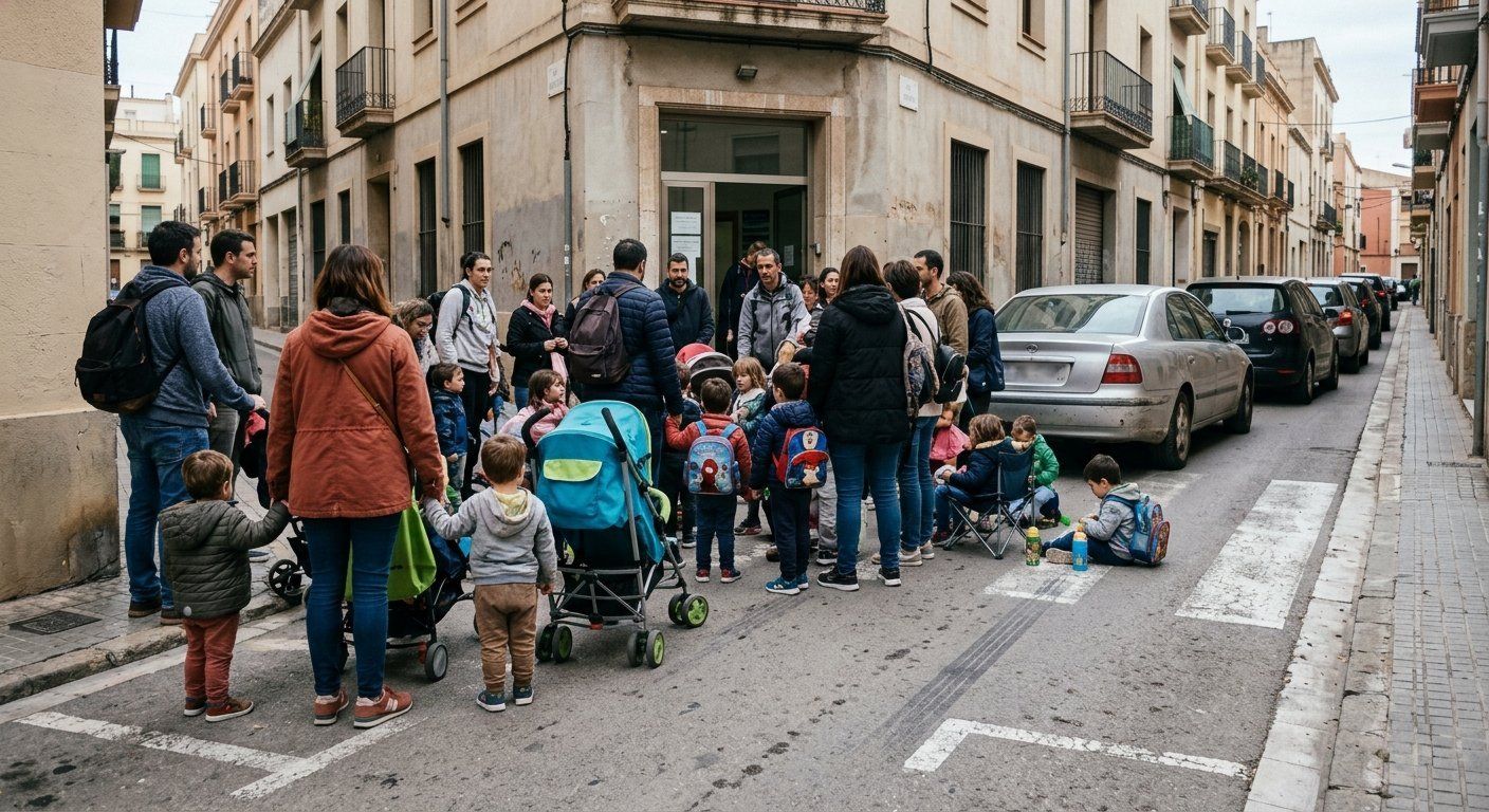 50 familias cortan sant francesc en tarragona para 2026 04 28 04 15 11