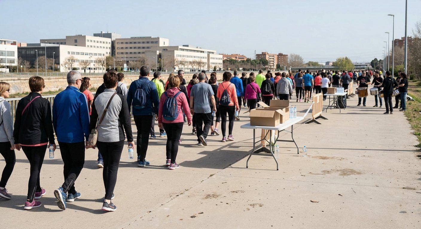 la magic line moviliza a un millar de personas en  2026 04 28 08 08 25