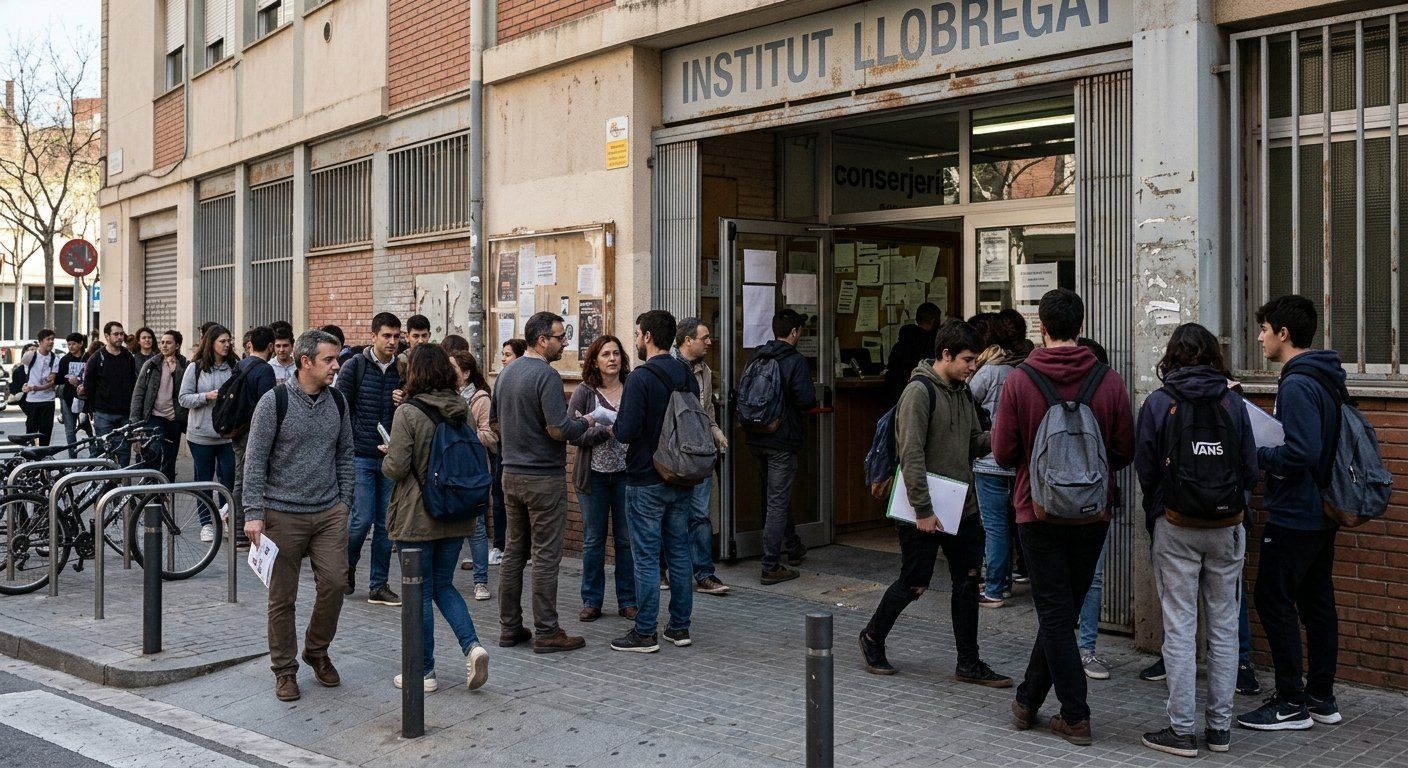 L'Institut Llobregat denuncia 1 mes sense secretària i aturades diàries a l'Hospitalet