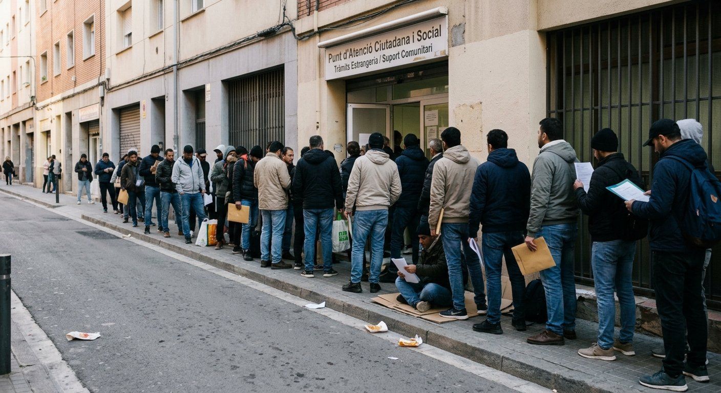 cientos duermen en la calle para regularizarse en  2026 04 29 02 11 19
