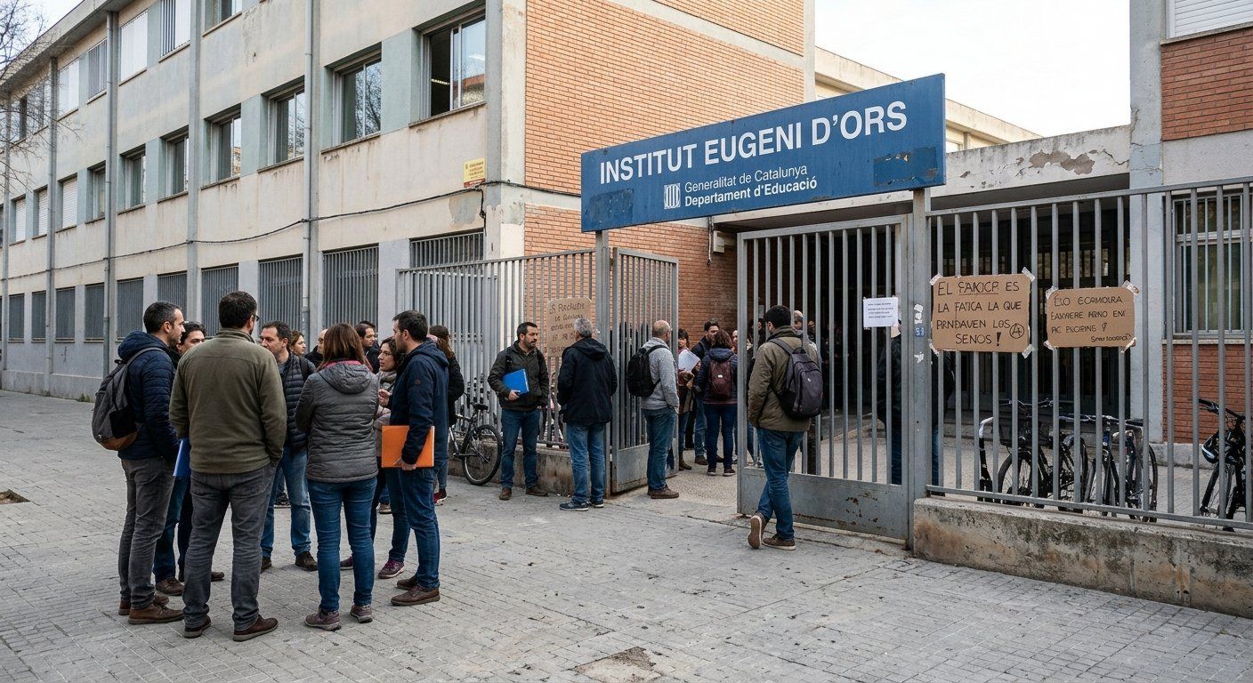 Cinco días de huelga y protestas sacudirán la educación en Catalunya hasta el 5 de junio