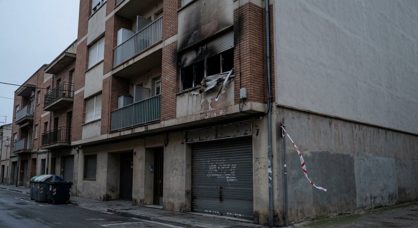 Demanen 13 anys per provocar un incendi a Mollerussa amb un altre inquilí a dins