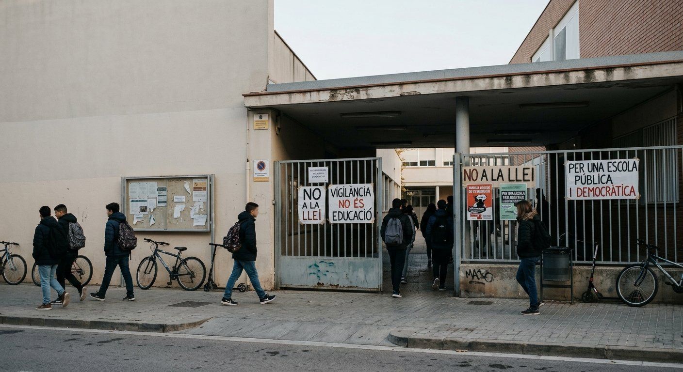 Plainclothes Mossos start in 6 Lleida institutes without any agent appearing