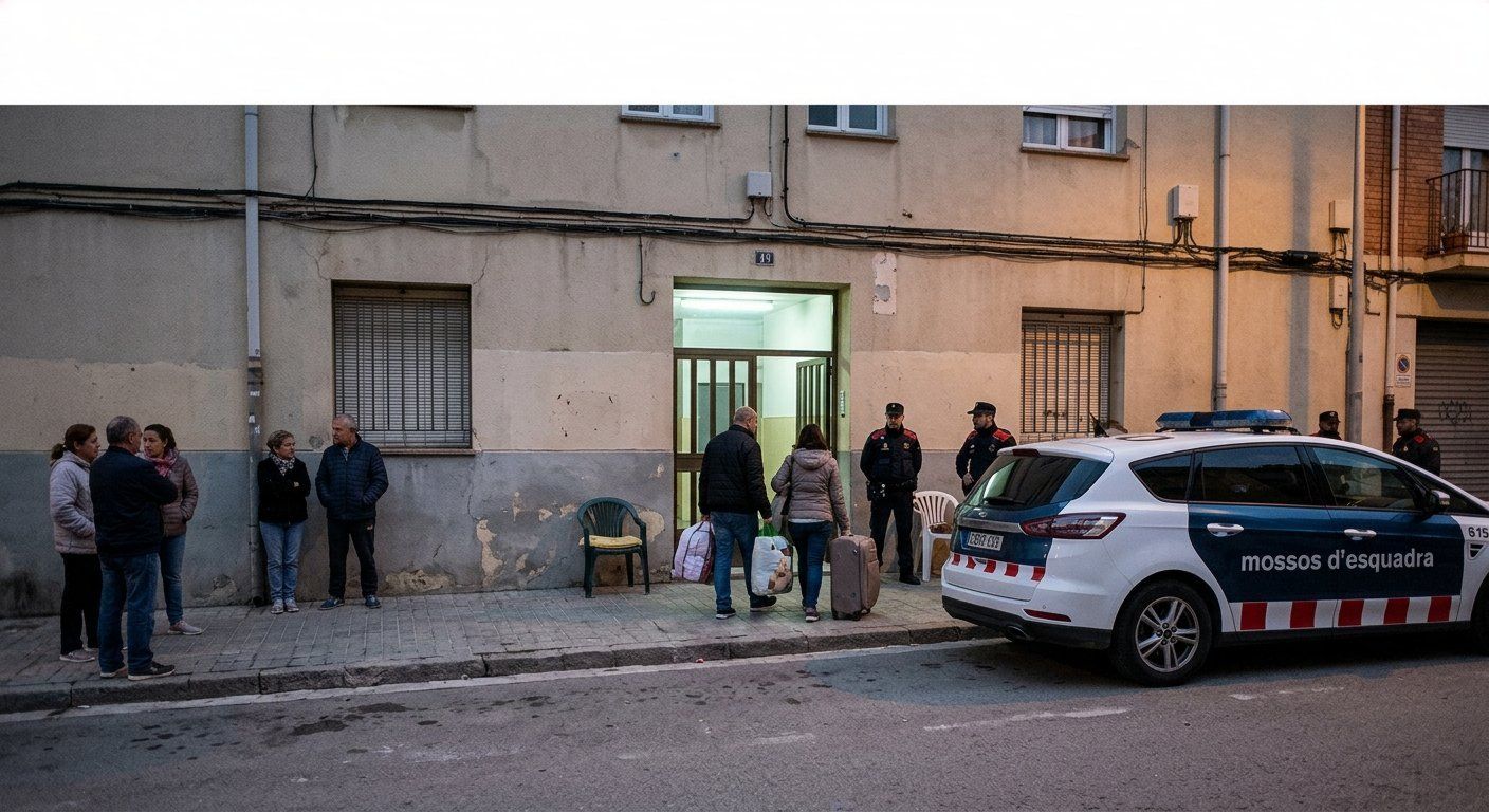 Seventy neighbors force the exit of a convicted murderer from Font de la Pólvora