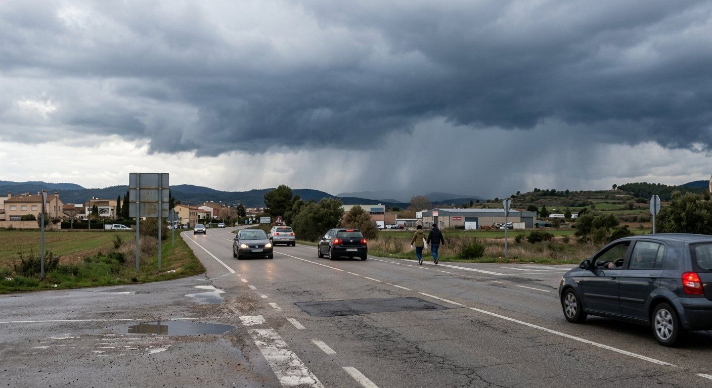 Inuncat activa alerta per pluges de més de 20 l/m² en 30 minuts a la Catalunya Central i Lleida