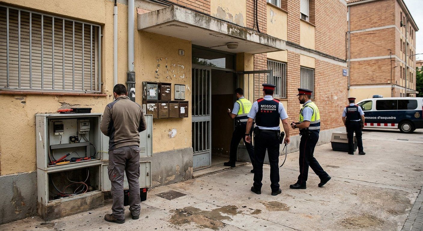 Siete detenidos y 700 plantas de marihuana en una red de narcopisos en Campclar, Tarragona