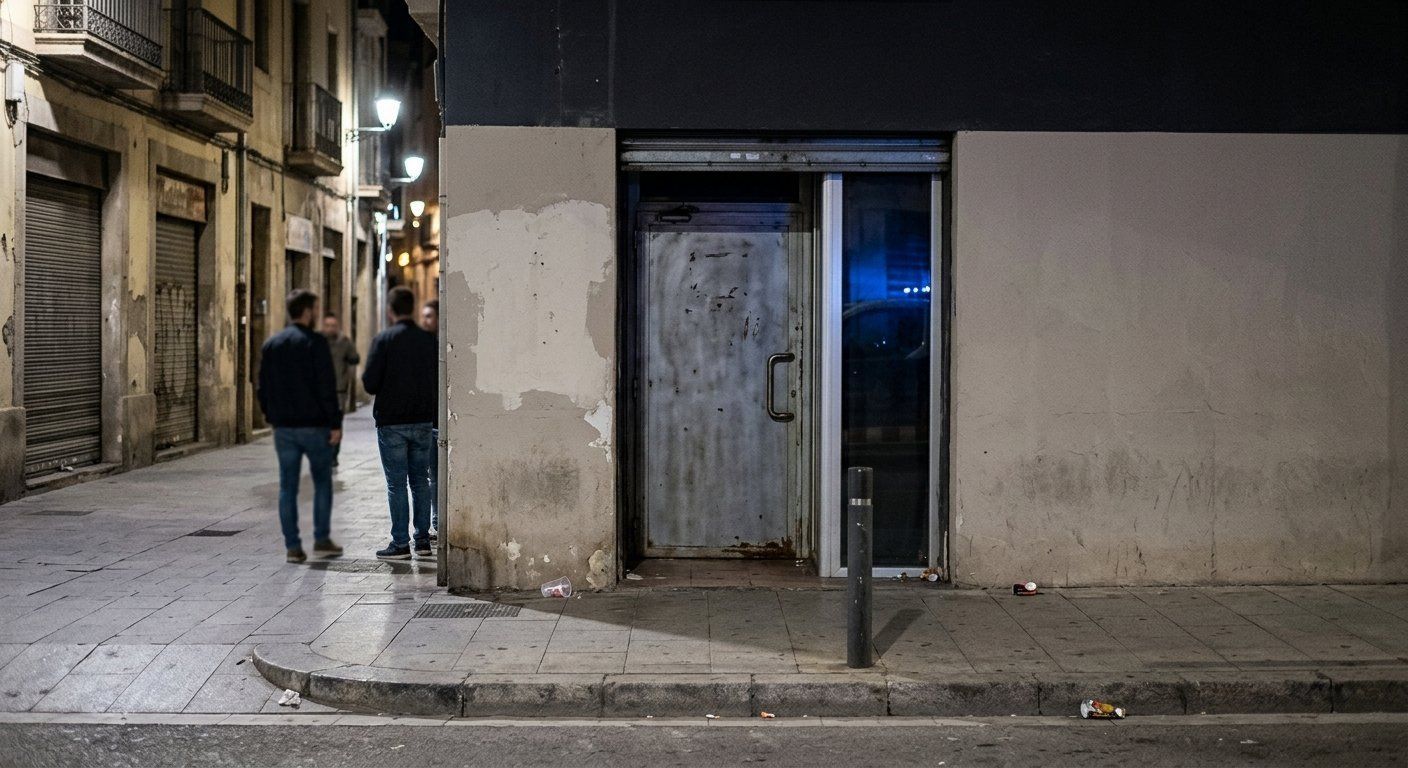 Un vigilante de un pub de Lleida, investigado tras una caída que dejó a un joven 18 horas en el hospital