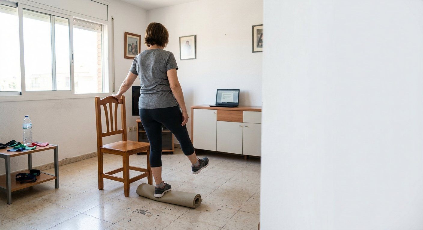 12 pacientes prueban en Lleida la rehabilitación desde casa para la ataxia hereditaria